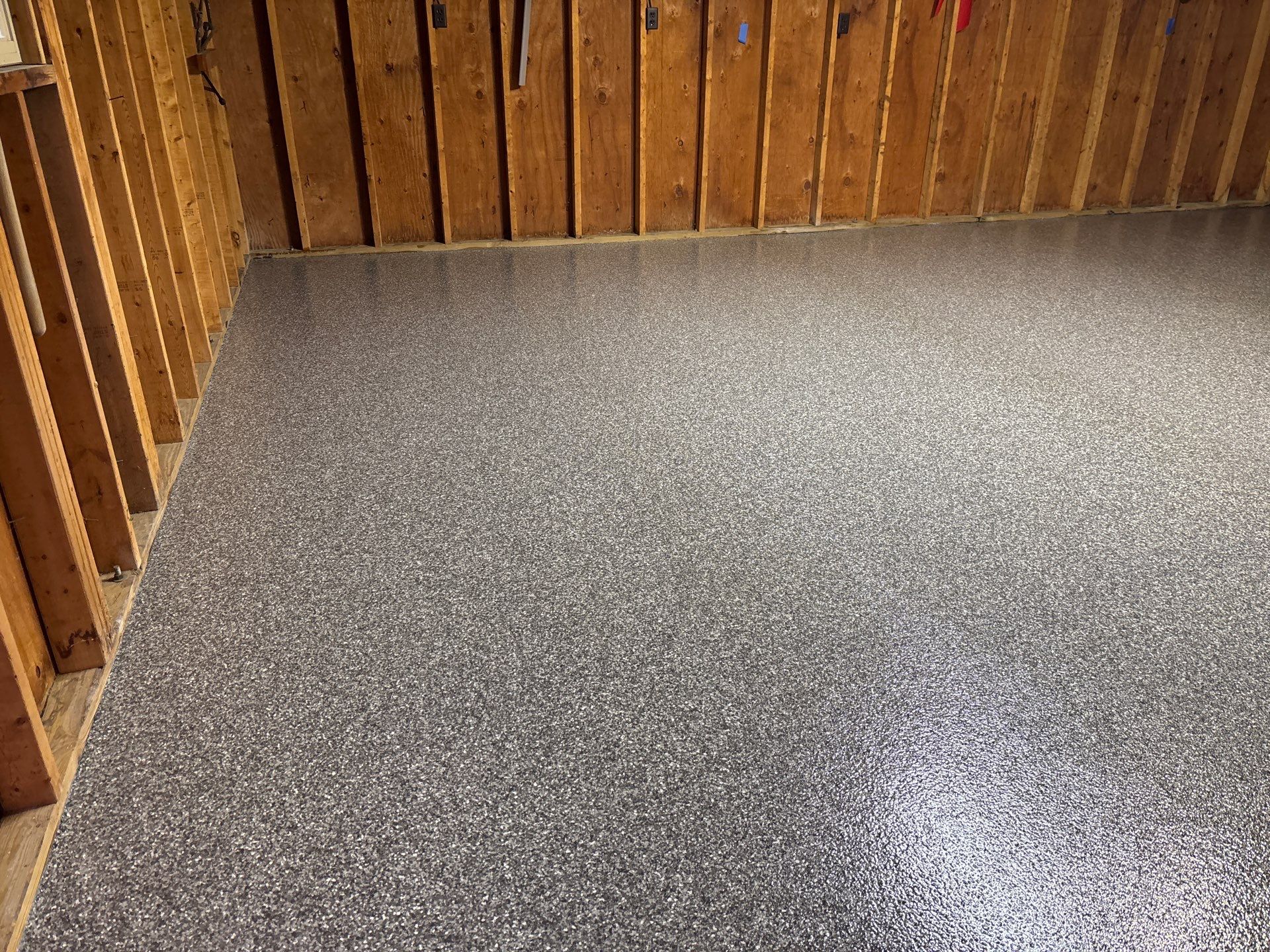 Garage  by Freedom Concrete Coatings. 