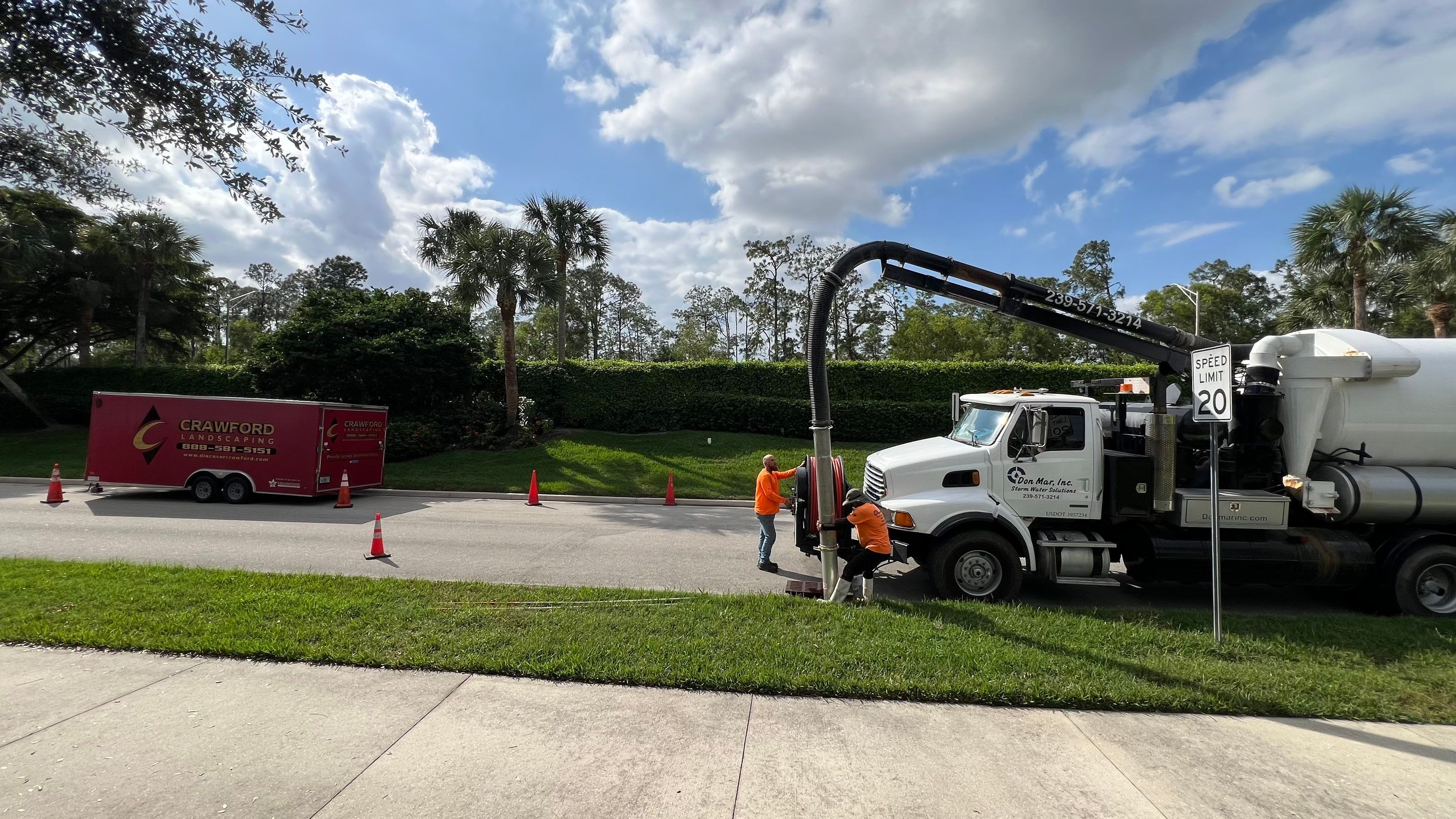 Community Stormwater System Catch Basin Cleaning by Don Mar, Inc. Storm Water Solutions