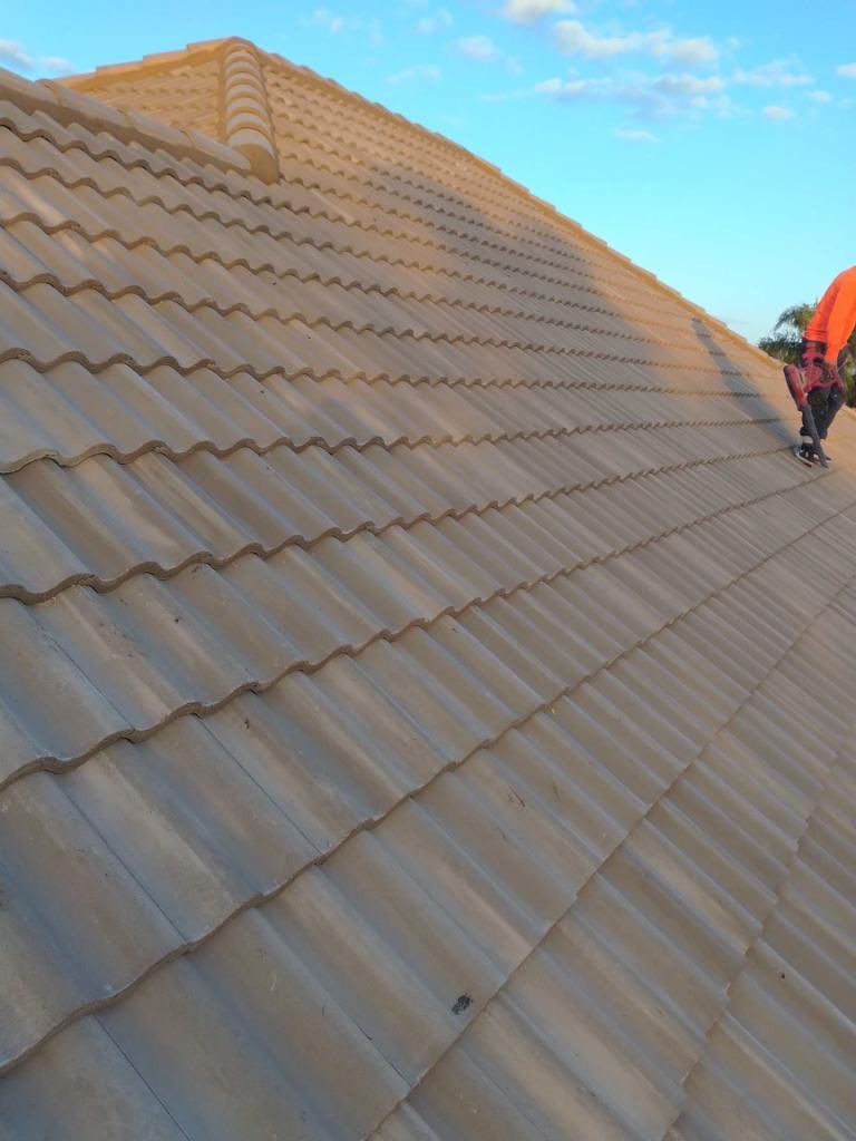 Concrete Tile Roof Replacement by Four Peaks Roofing