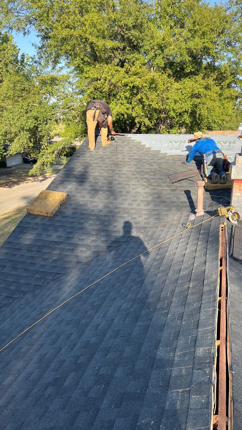 Residential Roofing Installation using GAF Natural Shadow  by A & H Roofing and Contracting