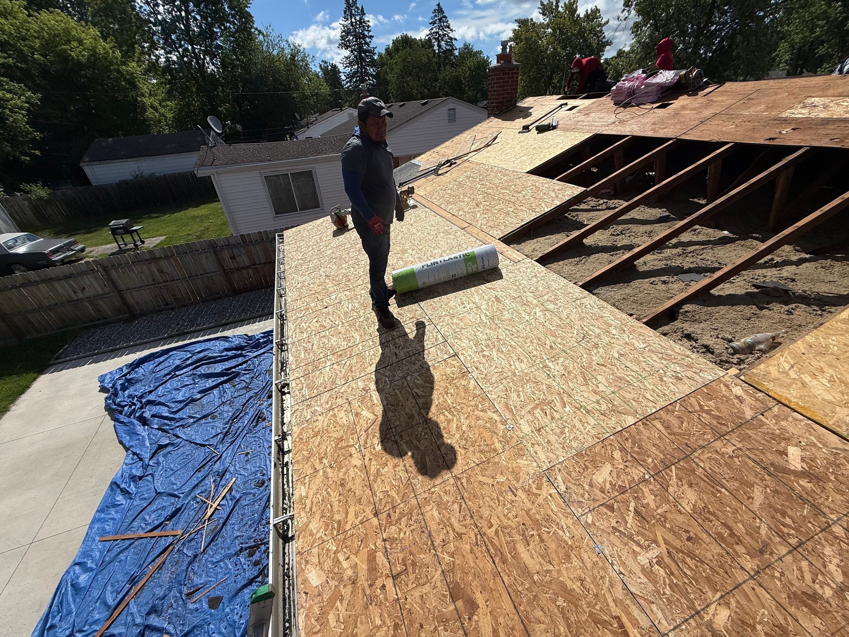 Roof Replacement using Owens Corning Tru Definitions by 180 Contractors