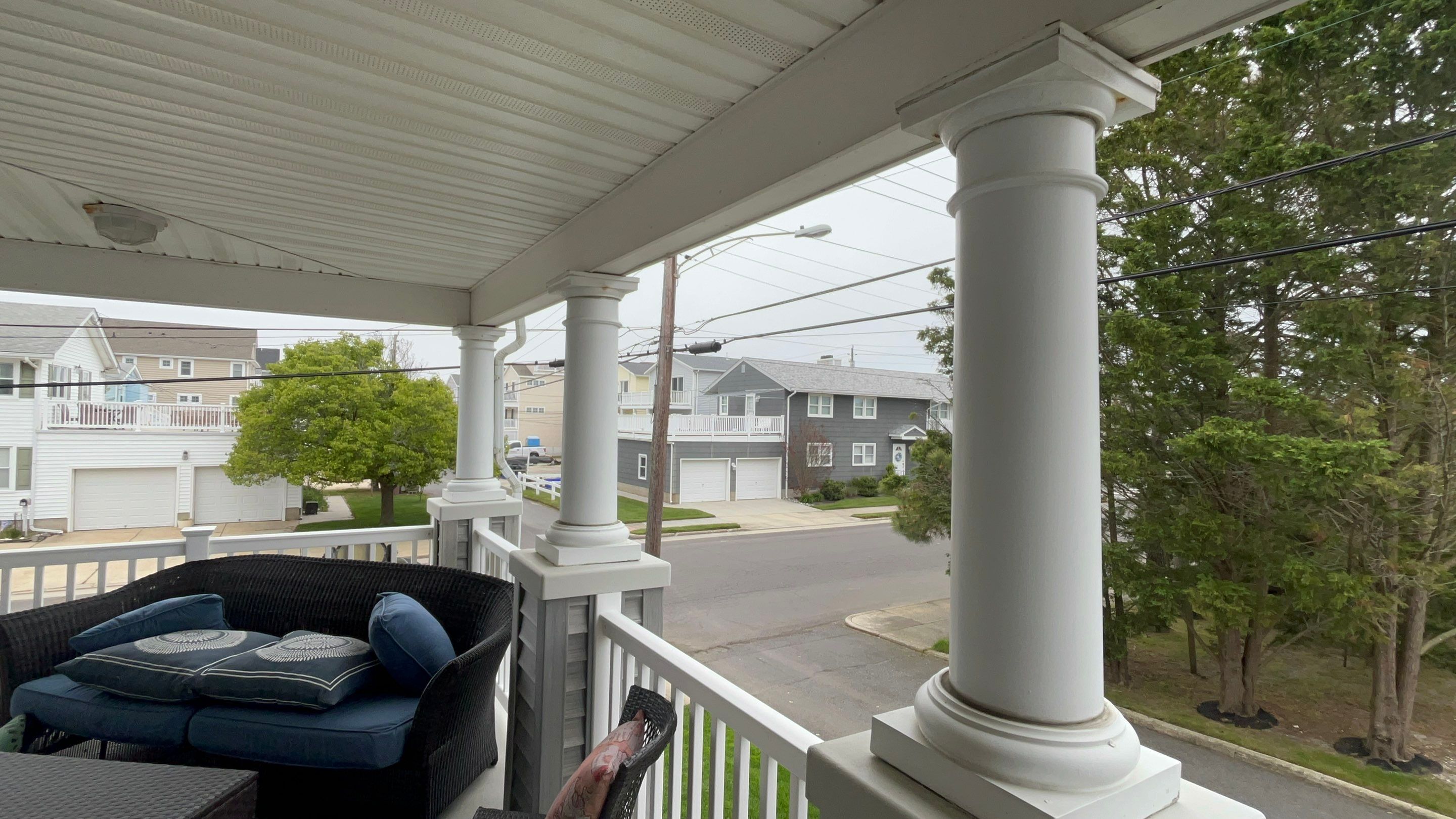 Exterior painting - Columns & Beams Ocean City, NJ by FreshCoat Works LLC