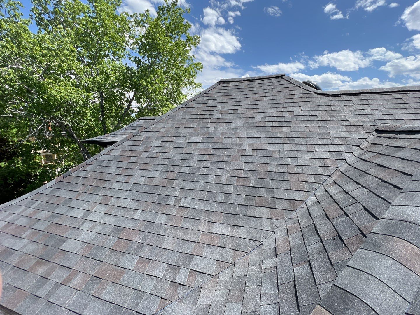 Residential Roofing Installation using Malarkey Legacy IR - Black Oak by A to Z Roofing