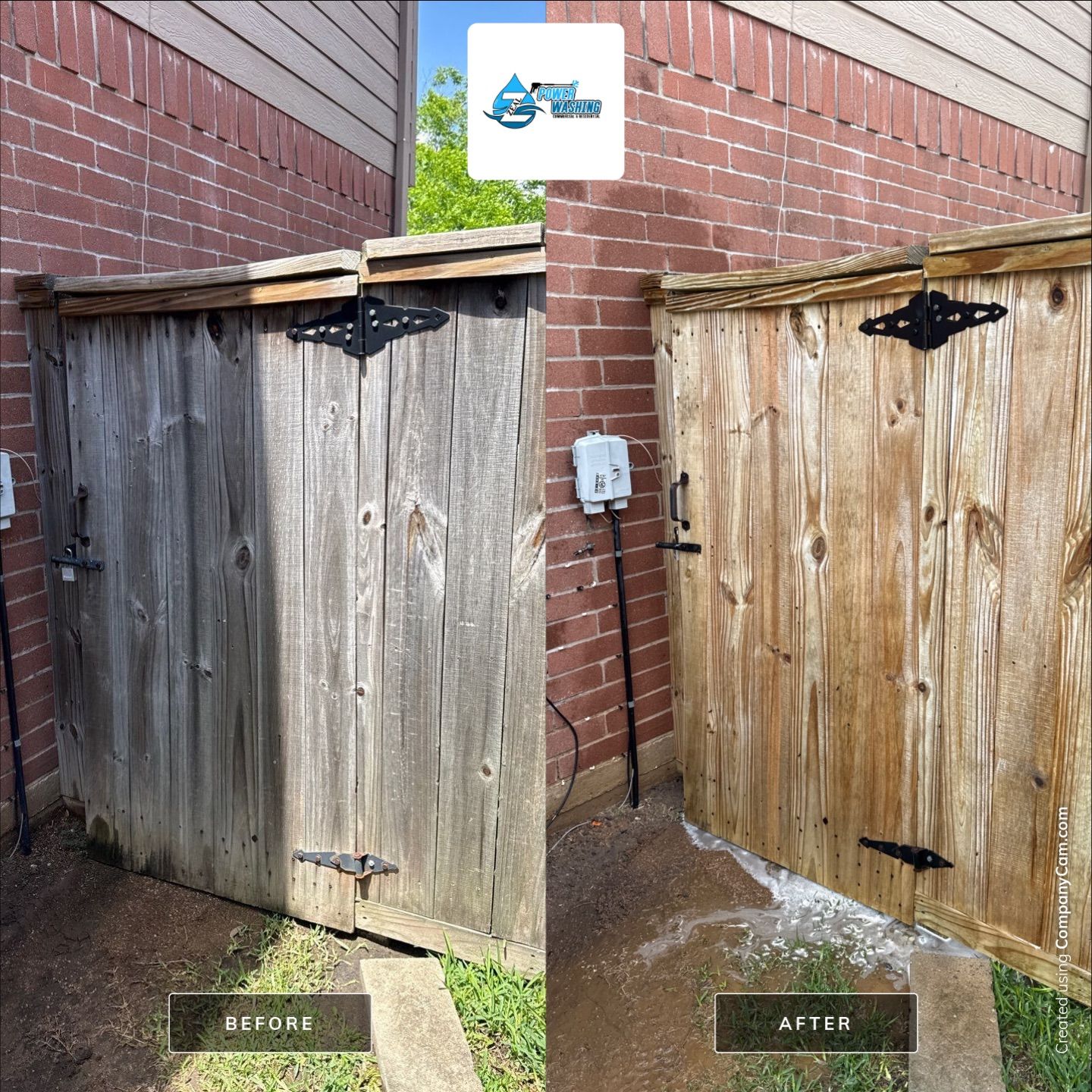 Night and day difference! by Zeal Power Washing