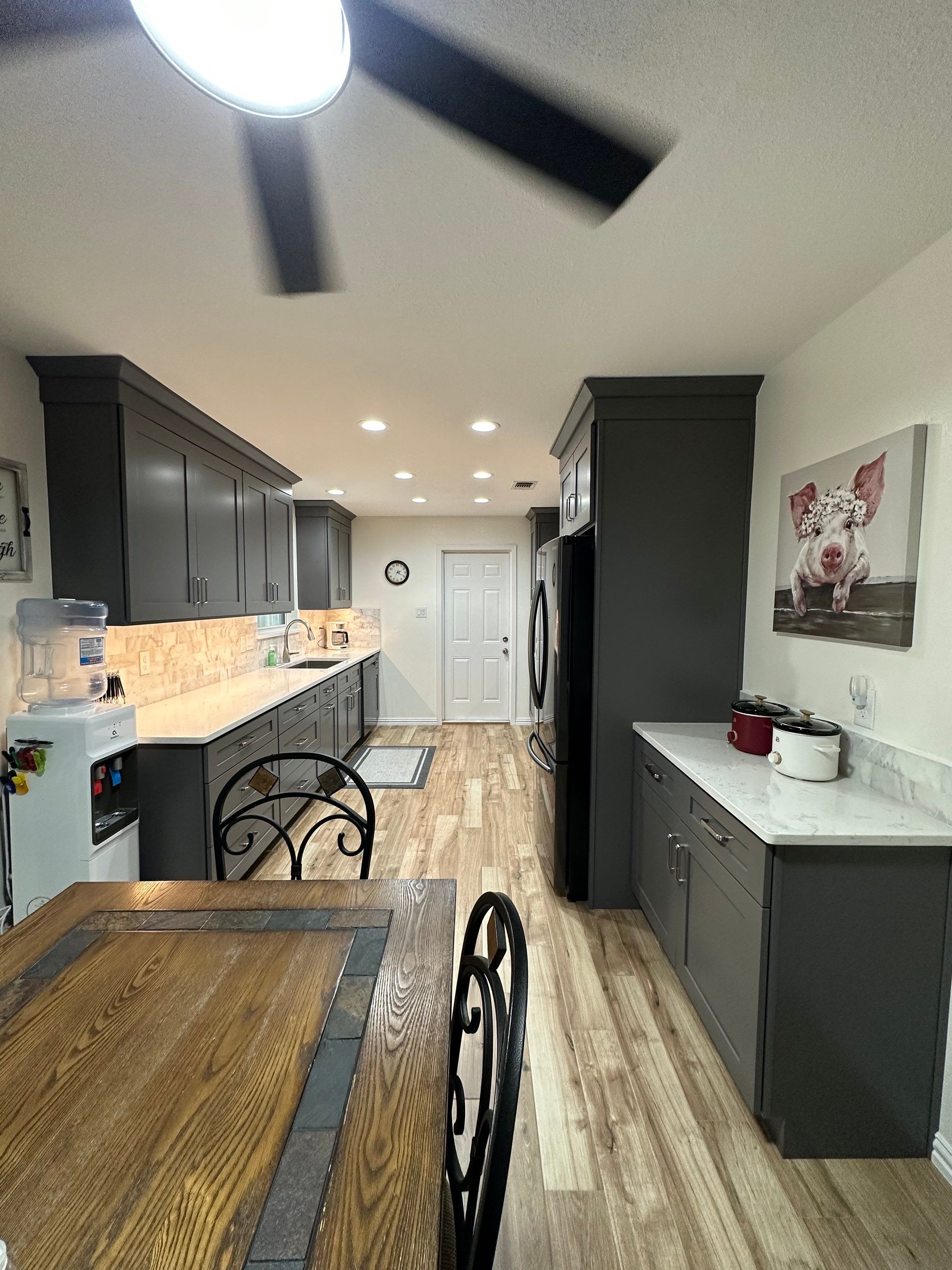 Galley Kitchen Remodel in Live Oak by Legacy Bath and Kitchen