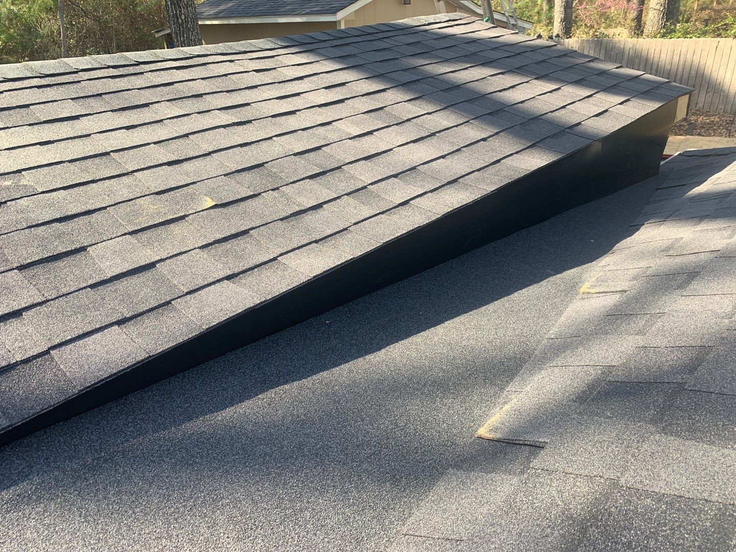 Roof Replacement with Custom Flashing by Halo Roofing and Restoration