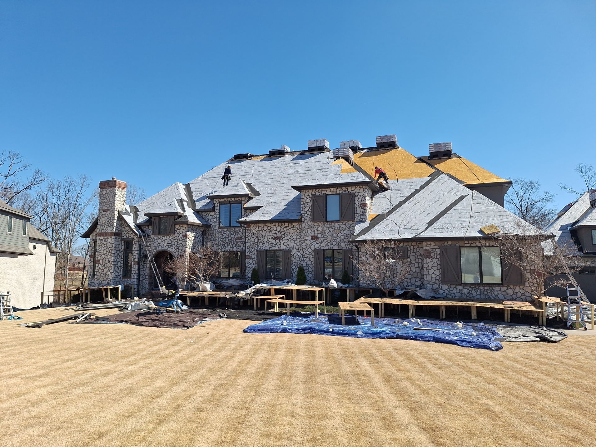 Residential Roofing Installation using GAF Armorshield II by Ozark Mountain Roofing