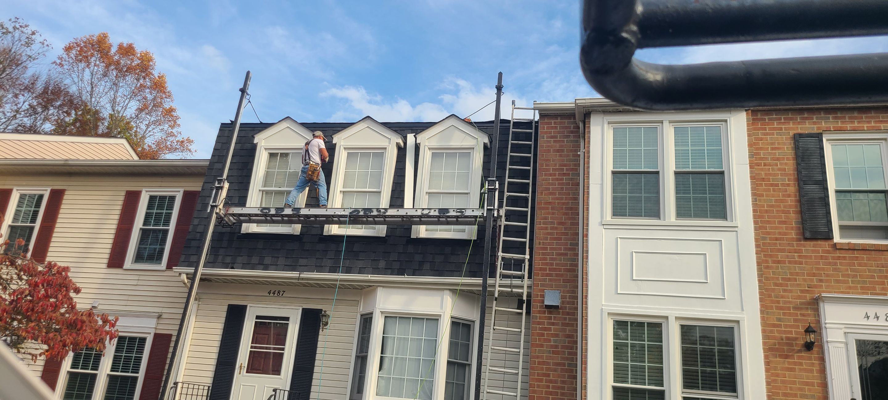 Woodbridge: Residential Roof Replacement with CertainTeed Landmark Pro in Max Def Moire Black by RM Banning, Inc.