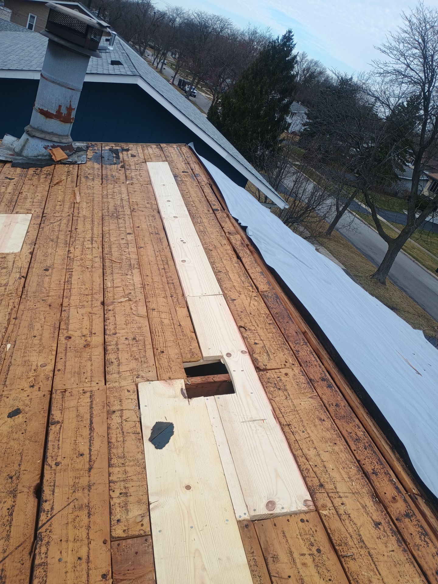 Residential Roofing Installation using GAF Timberline HDZ by Pro Home Services Inc