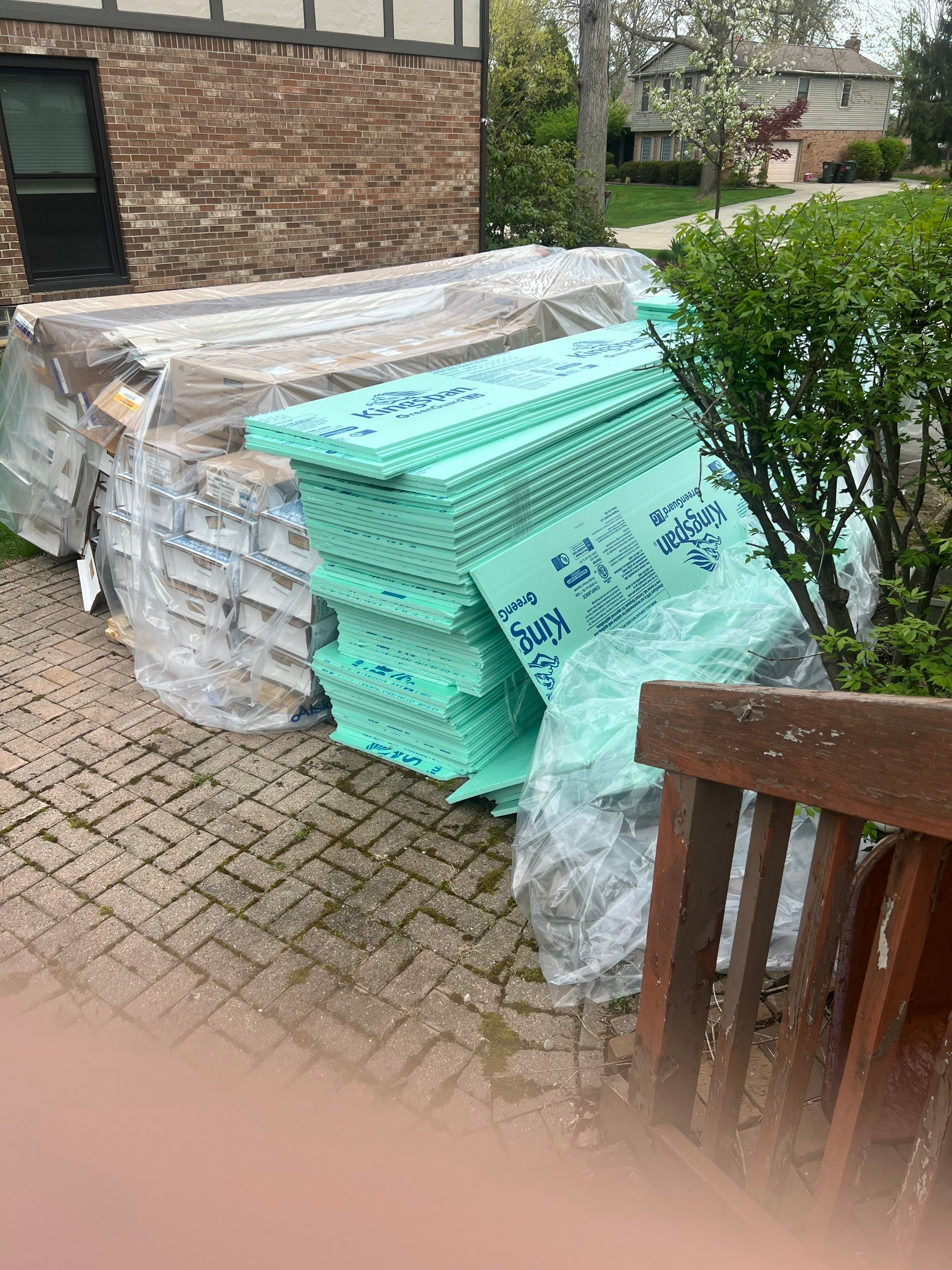 Siding Installation using Alside Monterey Sand by 180 Contractors