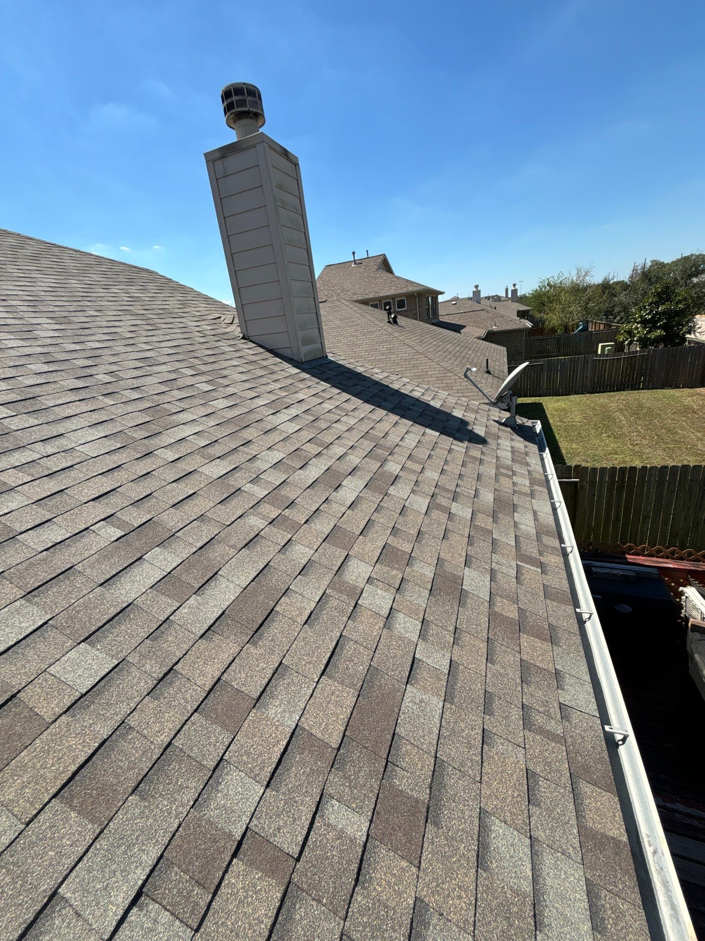 Residential Roofing Installation using Owen's Corning Duration (Lifetime) Shingles by Roof Repair Company