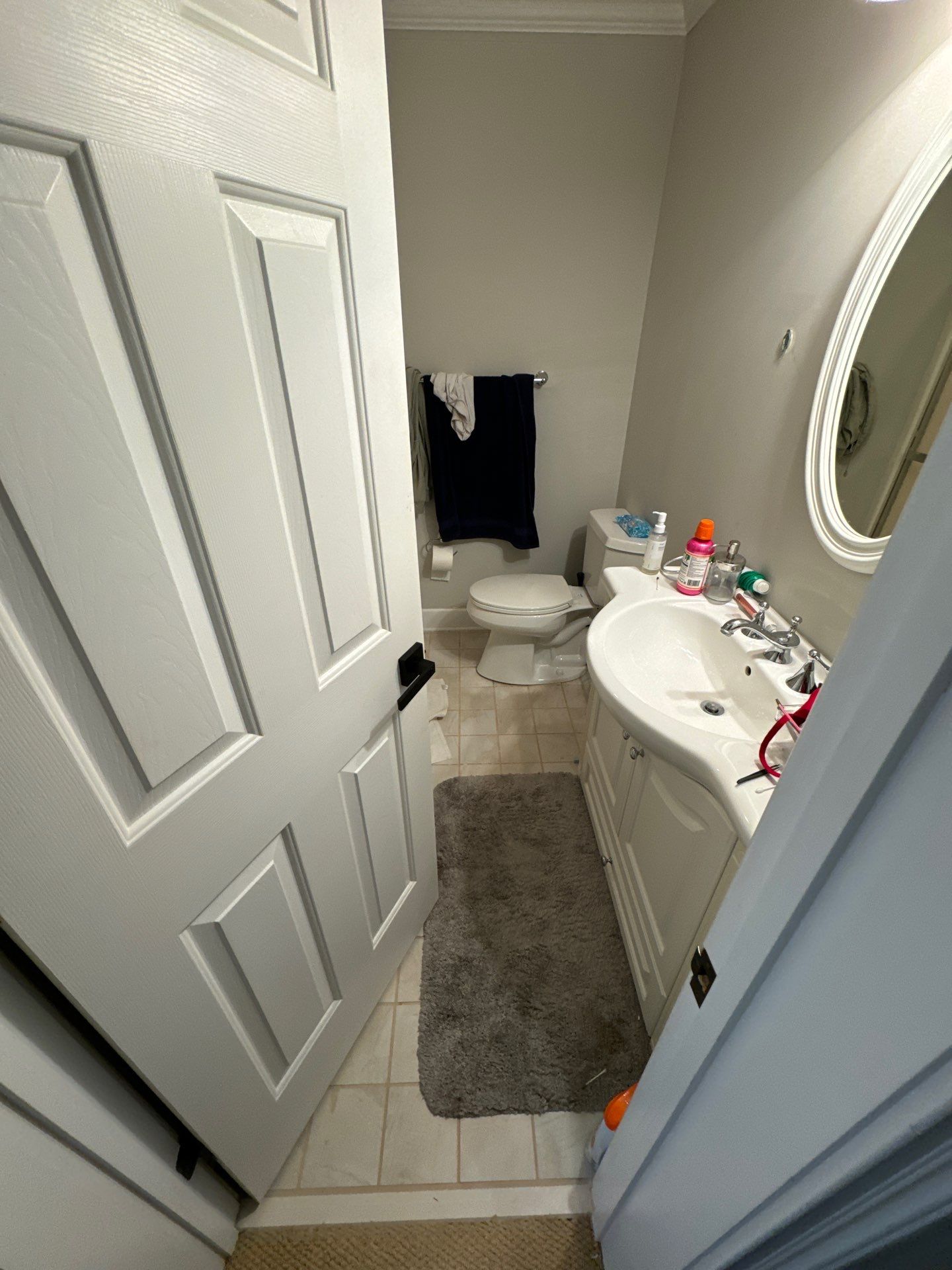 Basement bathroom full remodel by Prudencio