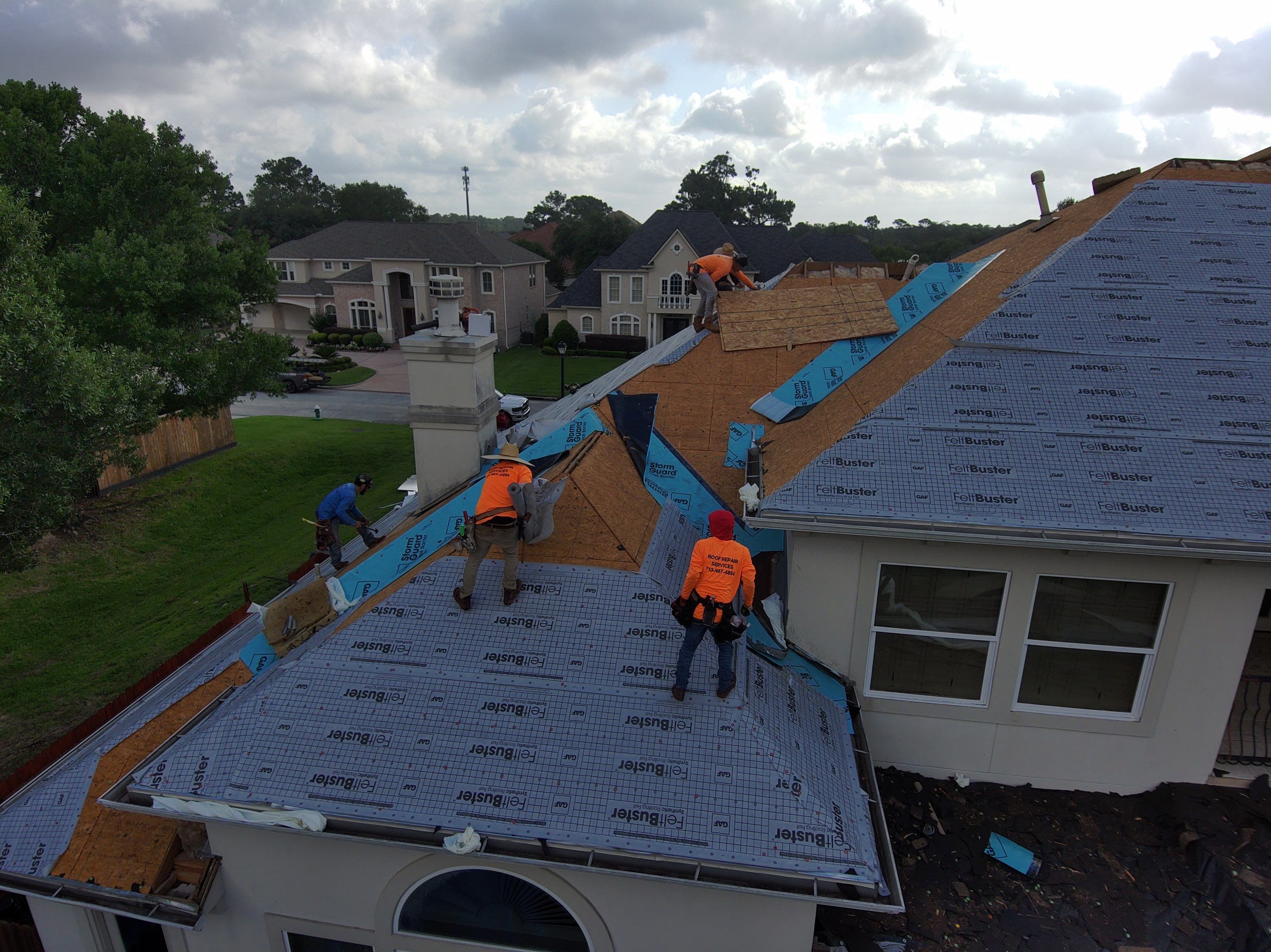 Roof Replacement Spring by Roof Repair Company