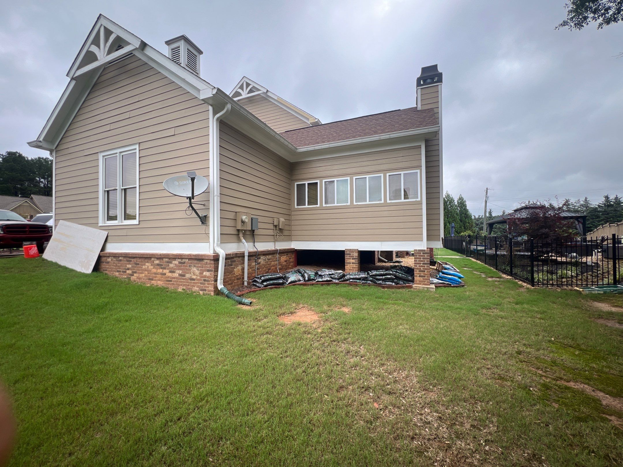 Complete Exterior Painting for a Two-Story Home in Powder Springs by Swift Home Renovations