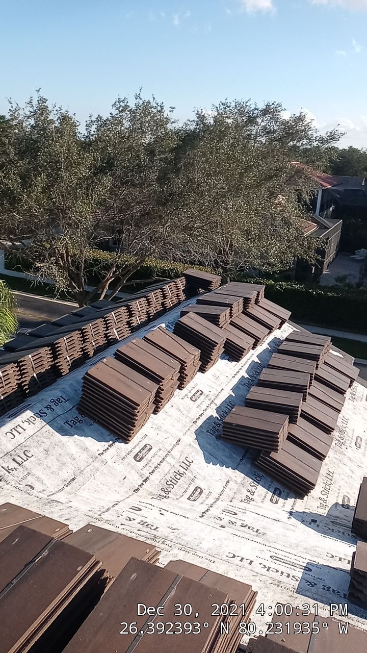 Residential Roofing Installation using WestLake Roofing Tile by BLUES BROTHERS ROOFING