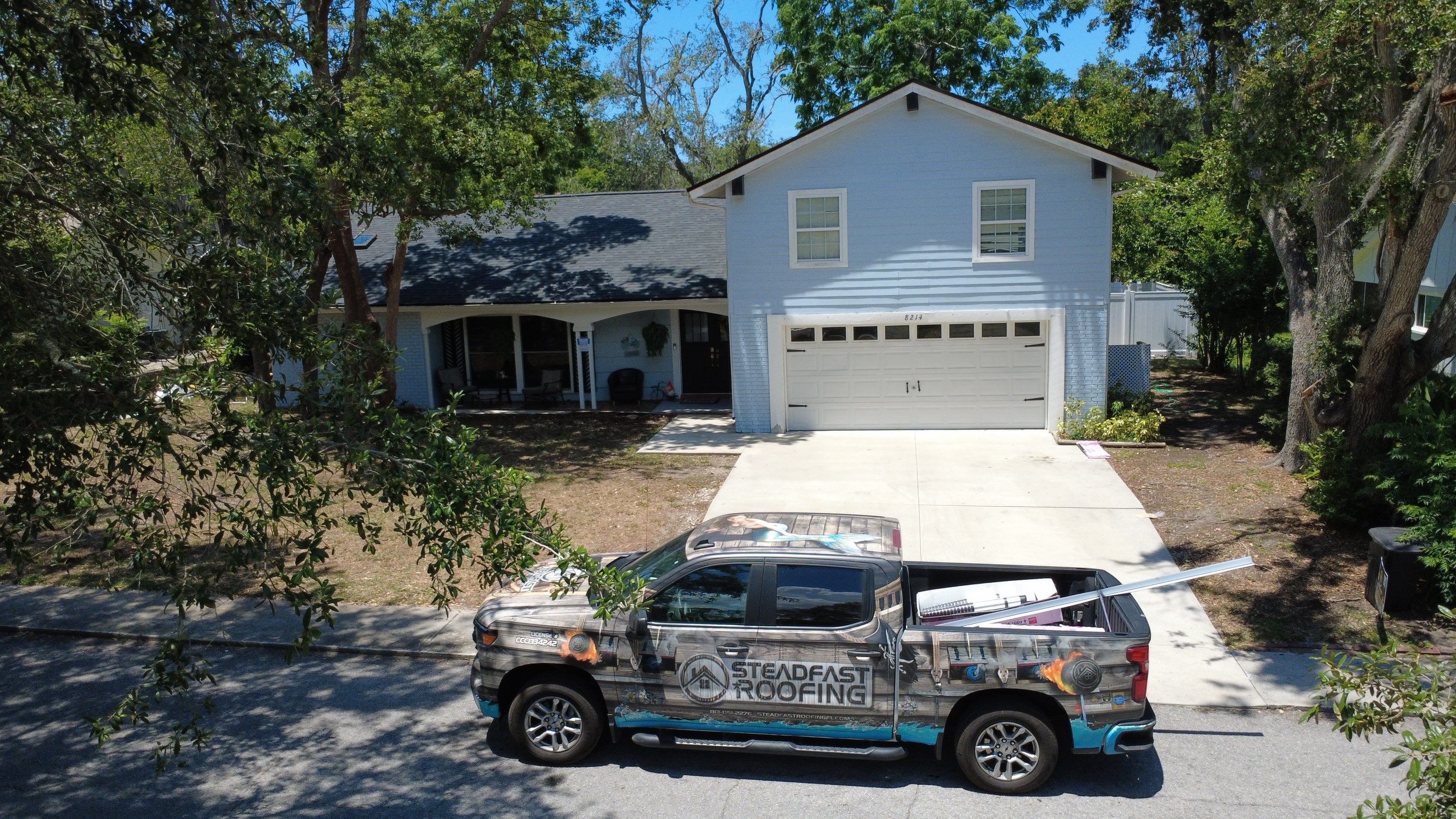 Roof Replacement in Hudson, FL by Steadfast Roofing