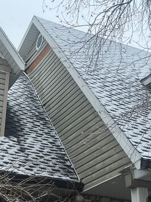 Salt Lake City | Targeted Vinyl Repair & Gable Vent Upgrade | Crisp White