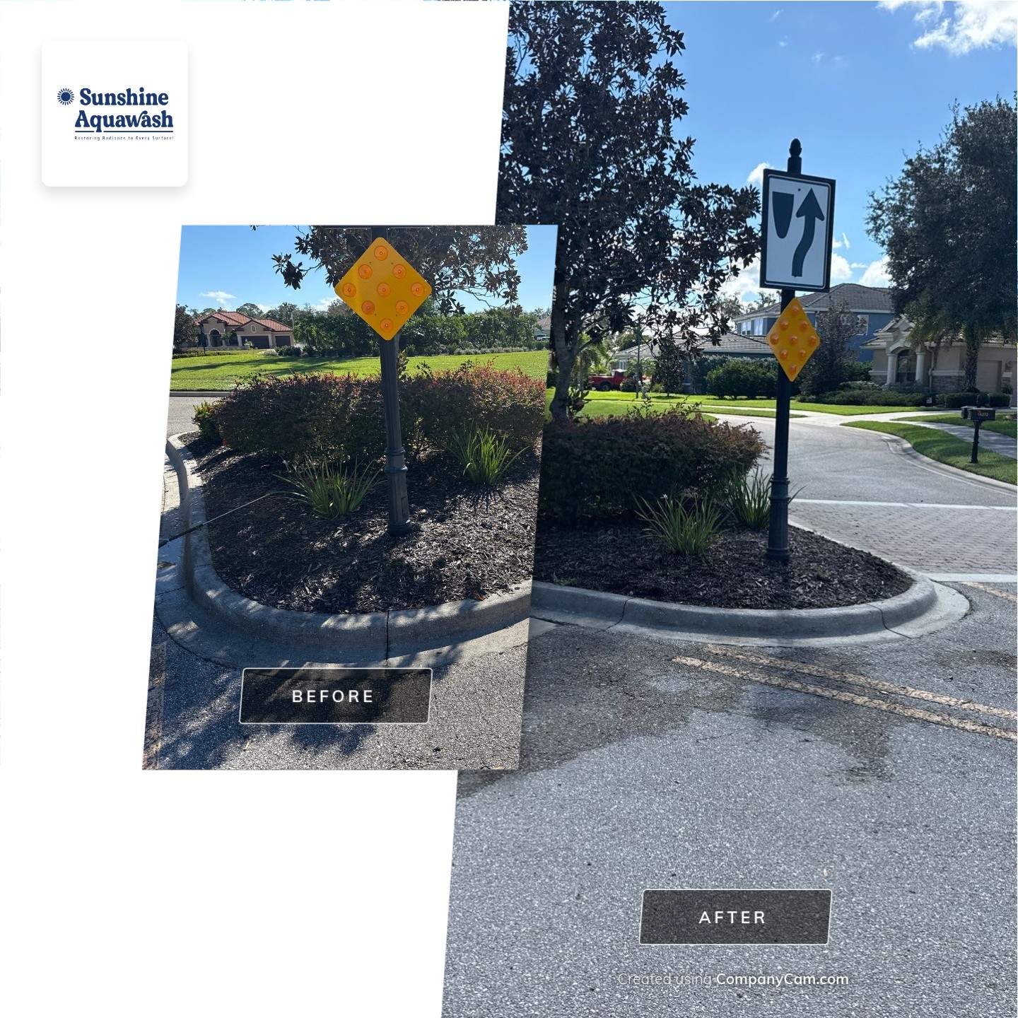 HOA Community Cleaning in Winding River, Bradenton, FL by Sunshine AquaWash