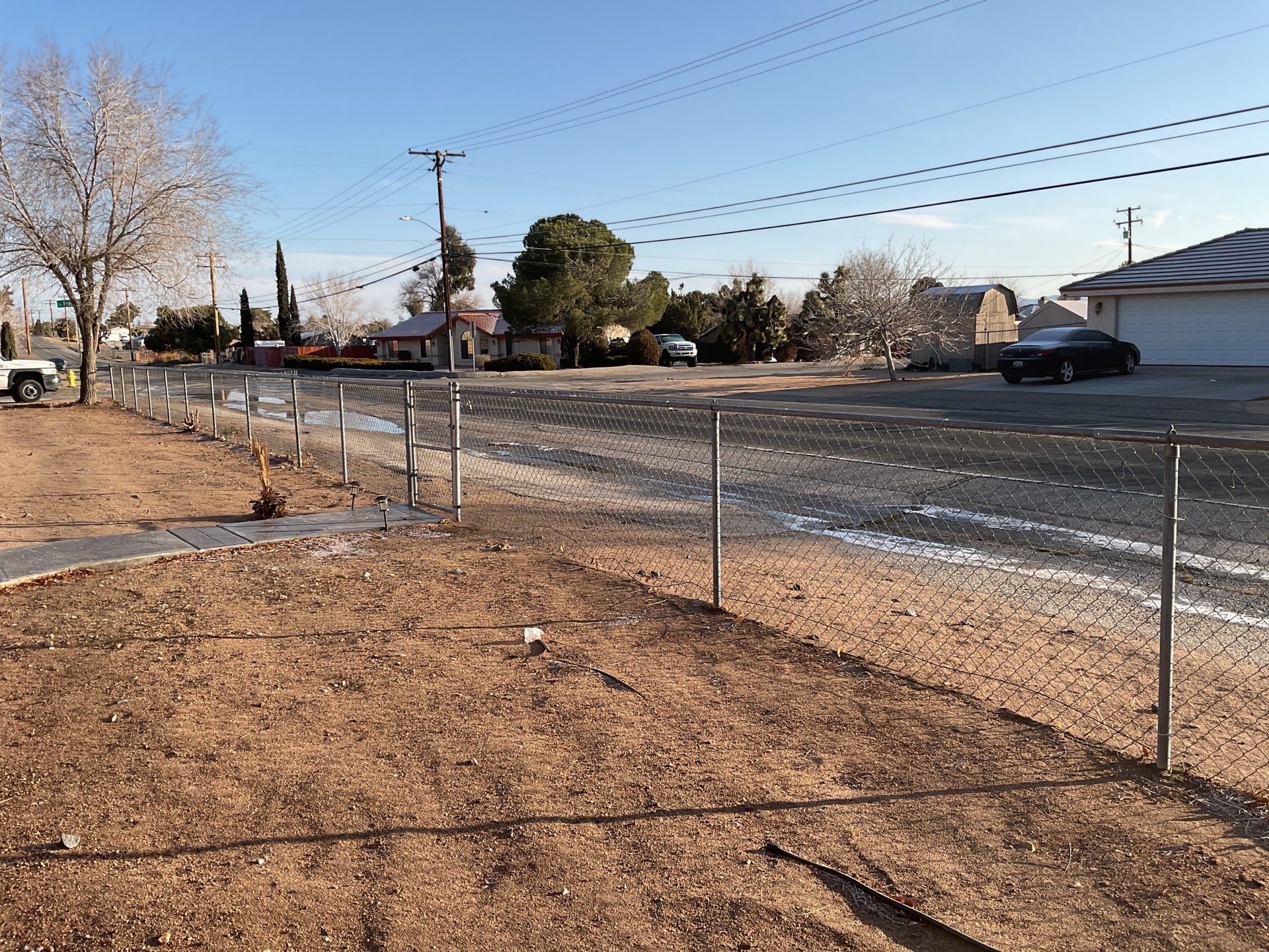 Fence Installation using Ranch Style Vinyl by Fence Guys Inc.