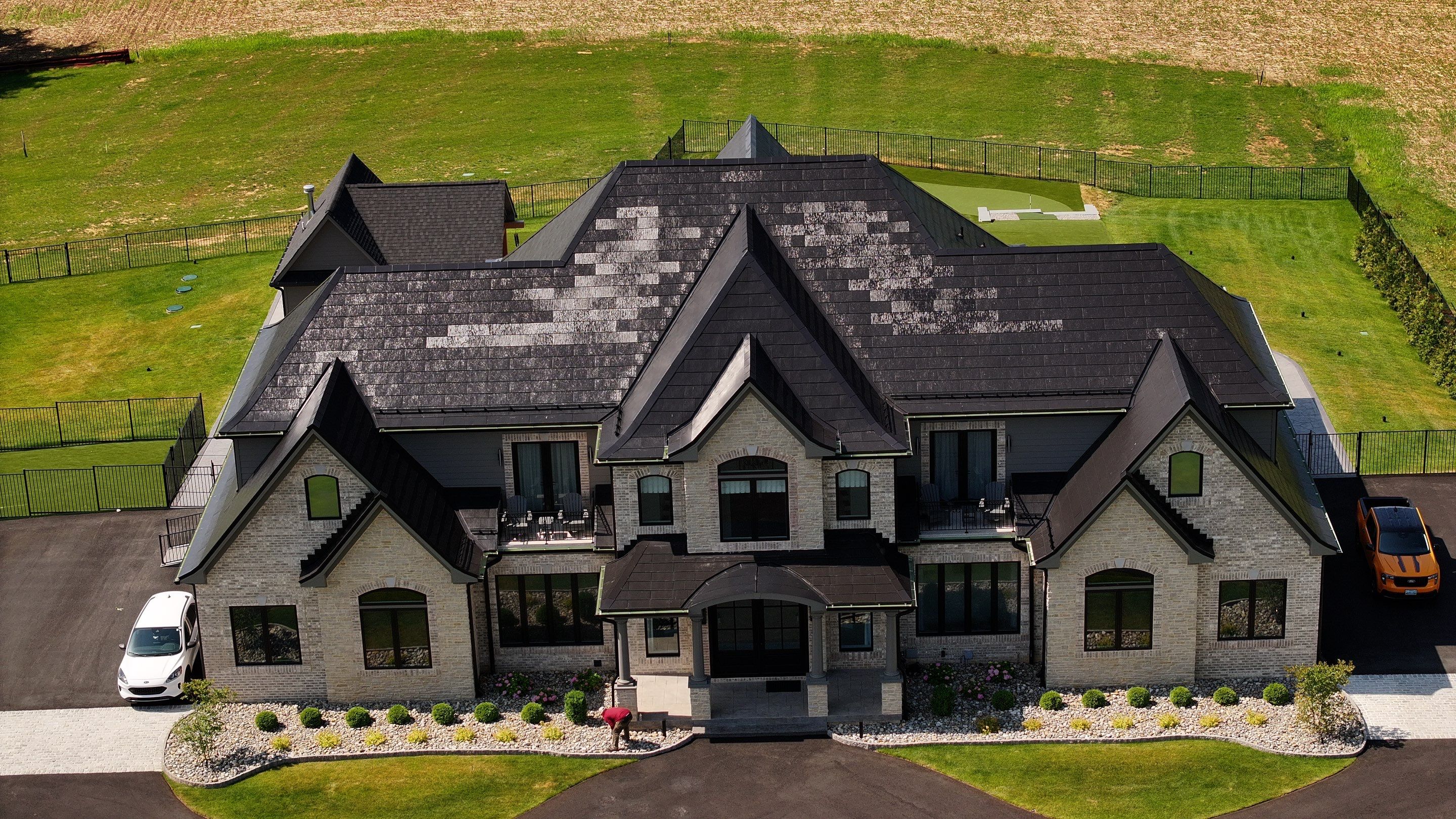 Tesla Solar Roof and Powerwall Installation in Maryland by American Home Contractors