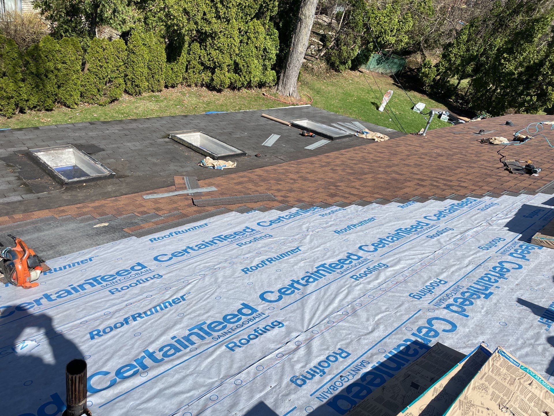 Roof Replacement using CertainTeed Landmark by 180 Contractors