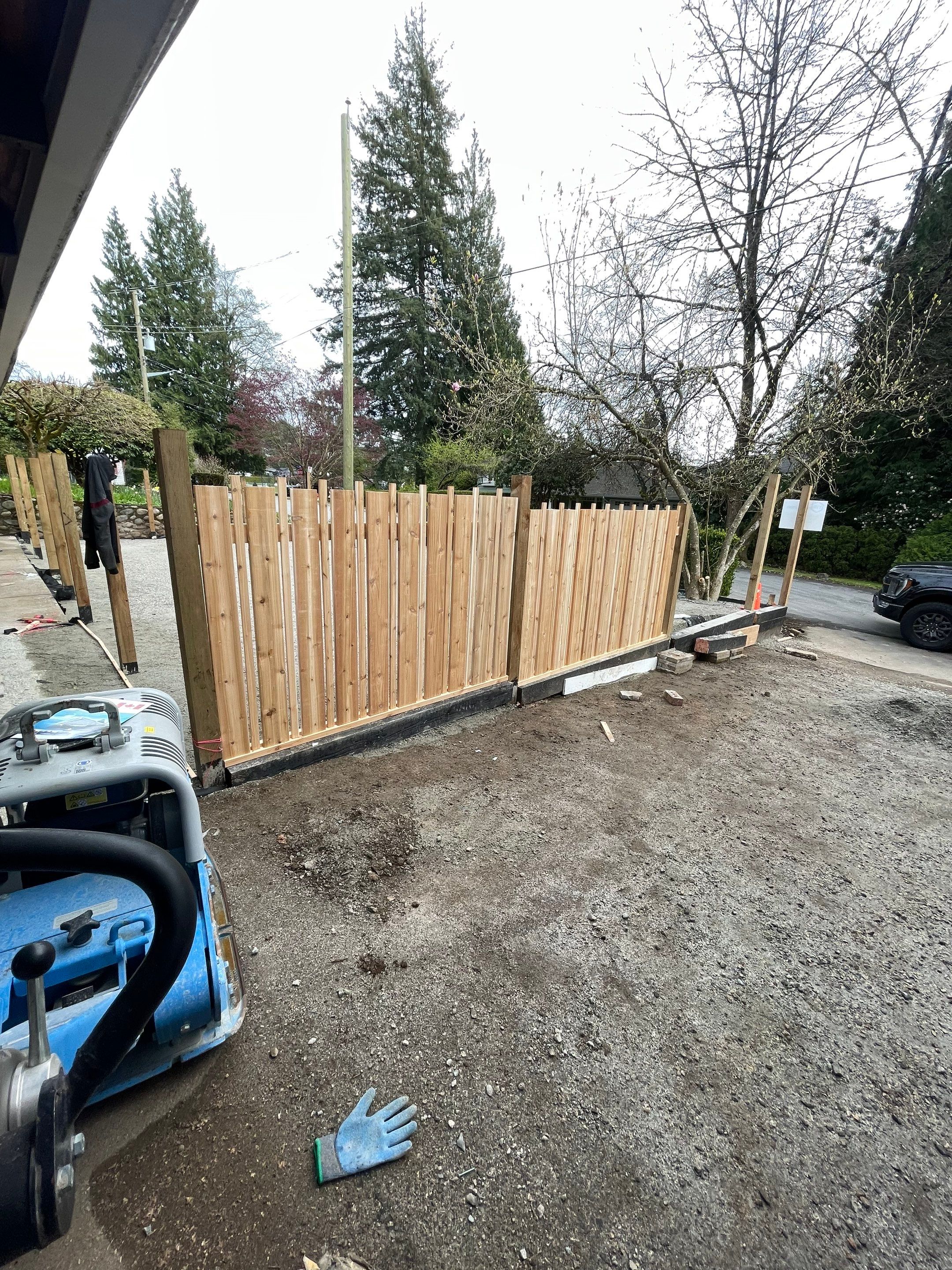 Artificial Grass and Custom Fence For KidiKare Daycare by YVR Construction Group