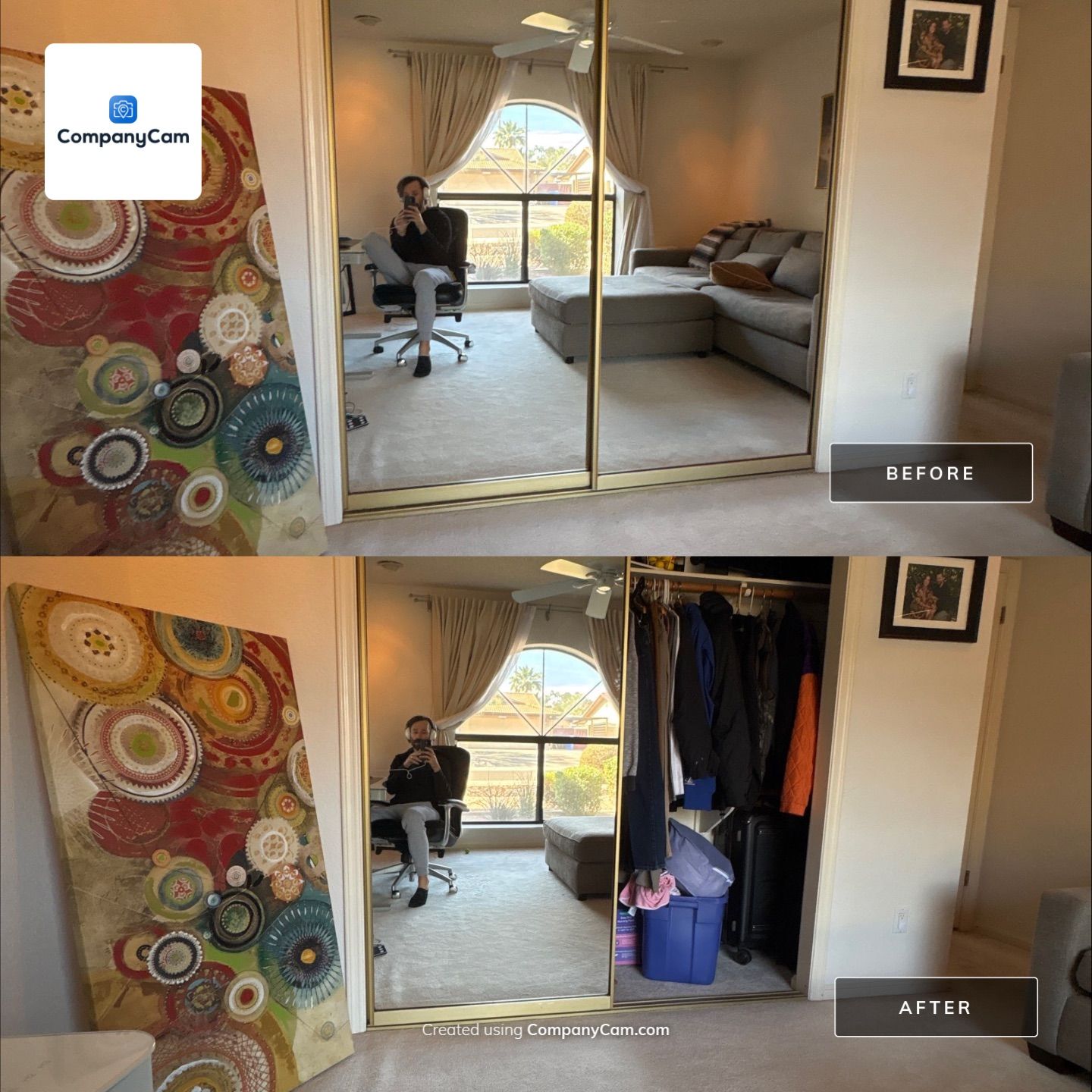 Cabinet Installation using New Pipes by CompanyCam Sales Demo