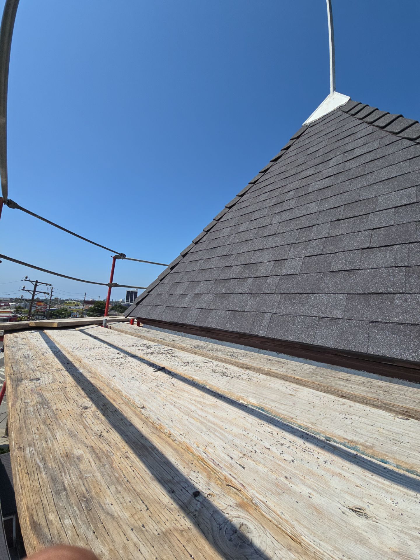 Cornerstone Church Reroof by West Coast Roofing Los Angeles