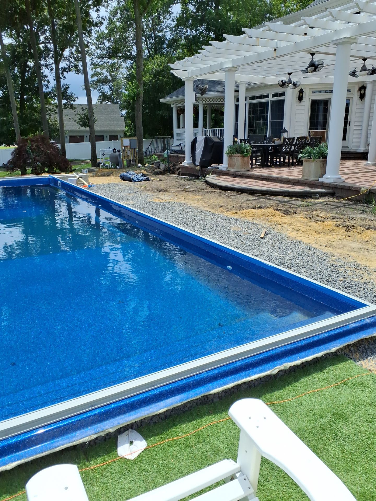 Project in Millsboro by Pools & Spas Unlimited of Milford 