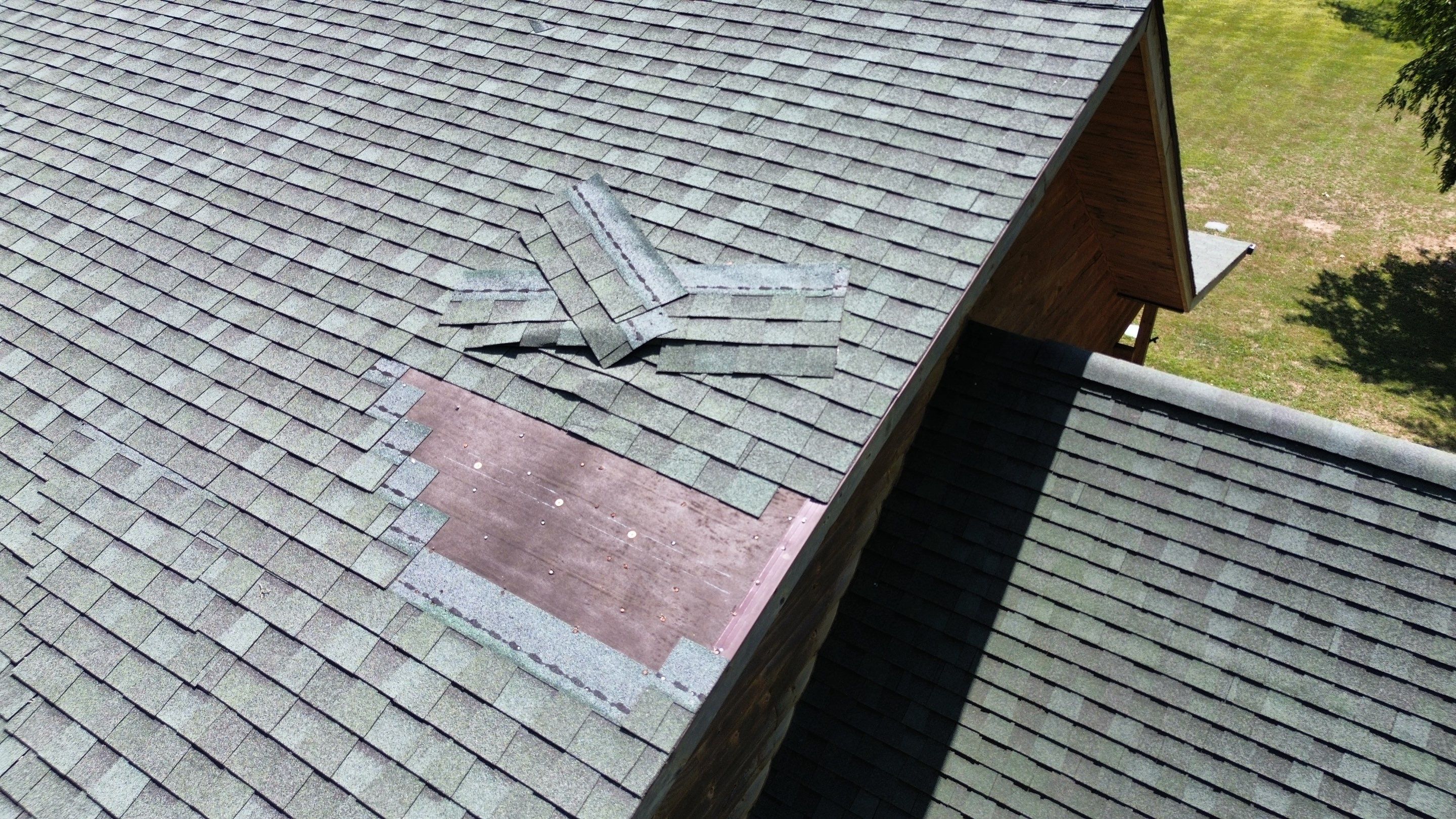 Residential Roofing Installation using Timberline HDZ Shingles - Williamsburg Slate by RoofX 