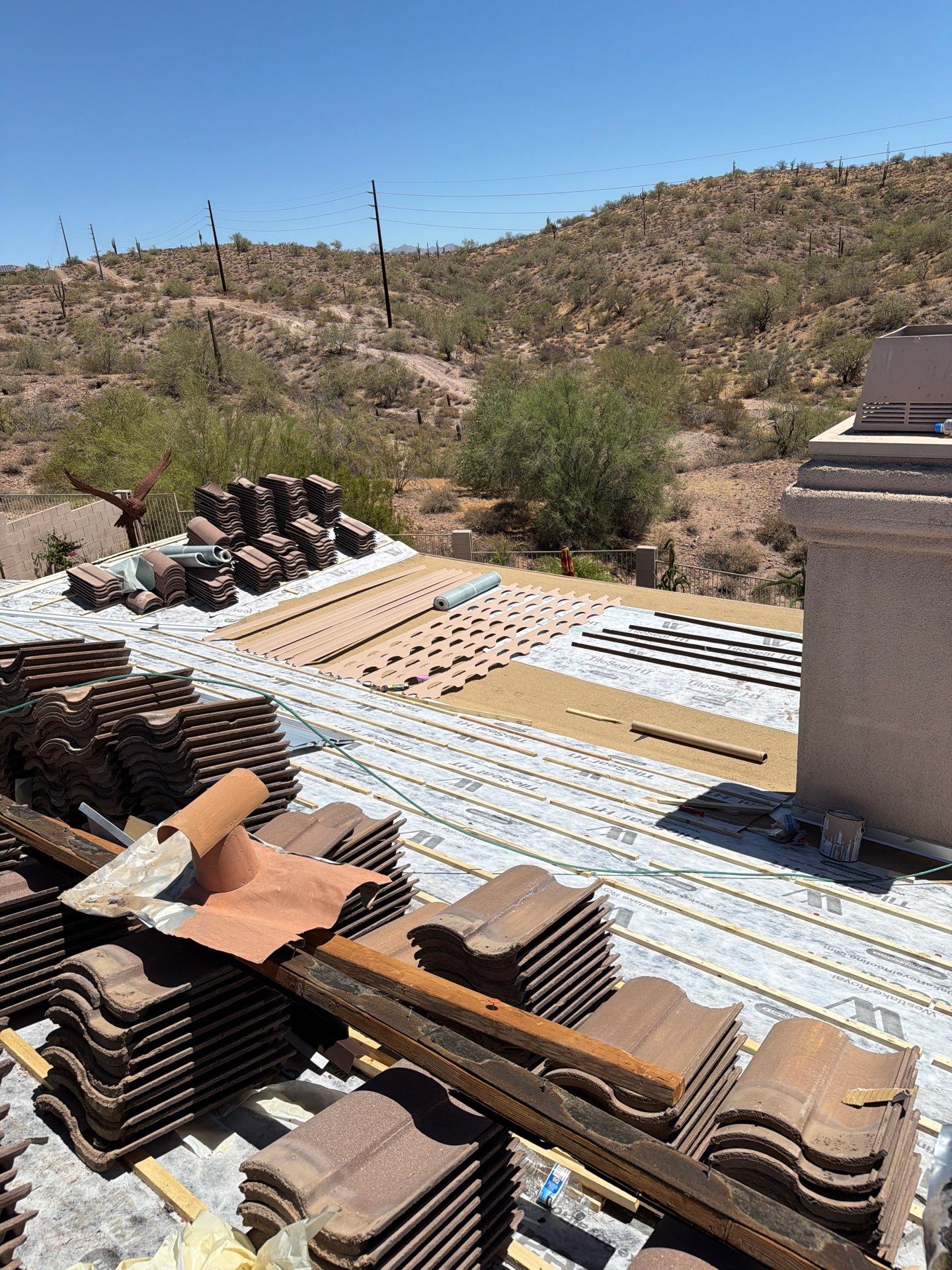 Project in Fountain Hills, AZ by Saint Roofing
