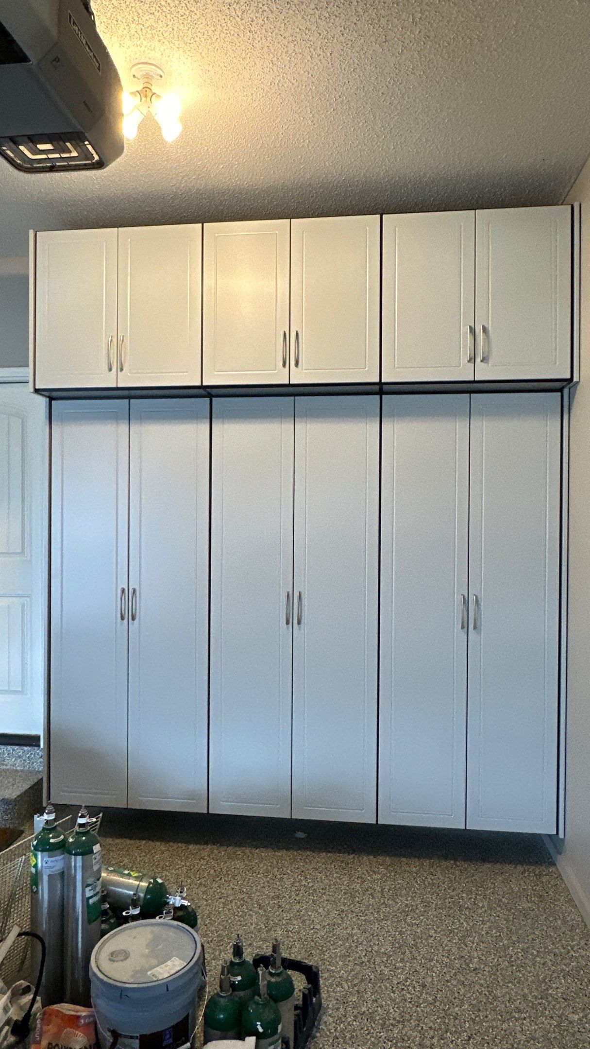 Erica G added cabinets that make all the difference by Banner Garage