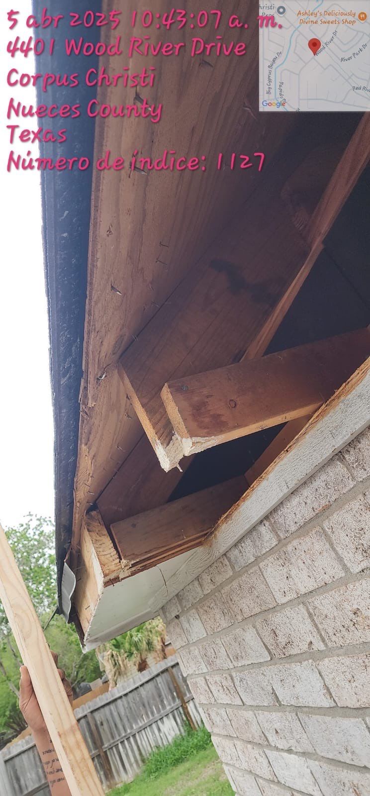 Run down on River Drive by Bayfront Roofing and Construction