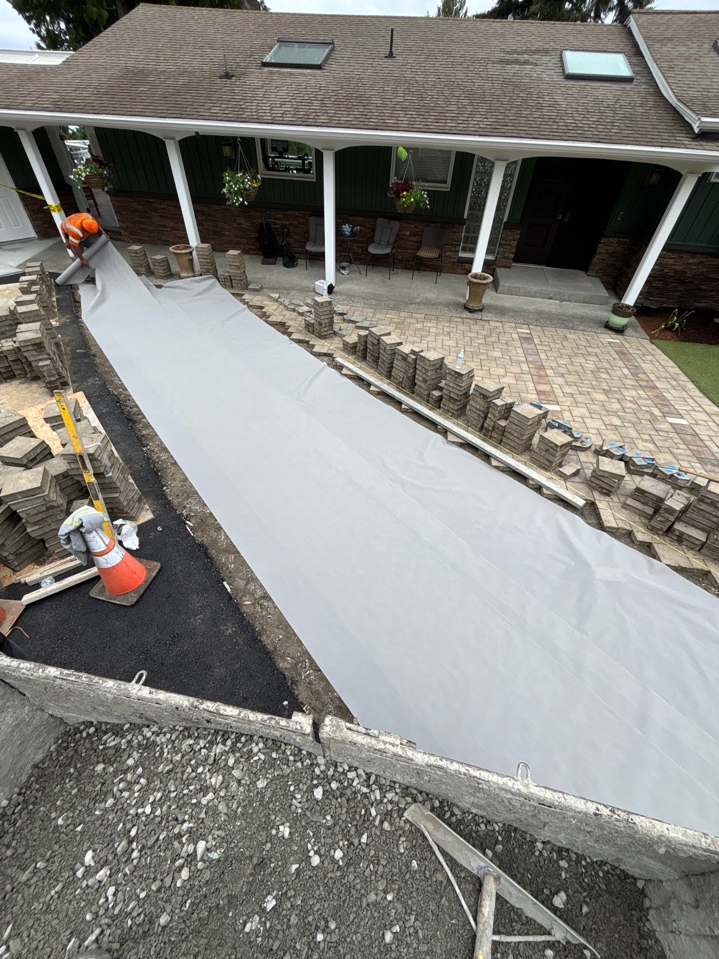 Pavers Driveway Renovation | Everett  by Jireh Asphalt & Concrete Inc 