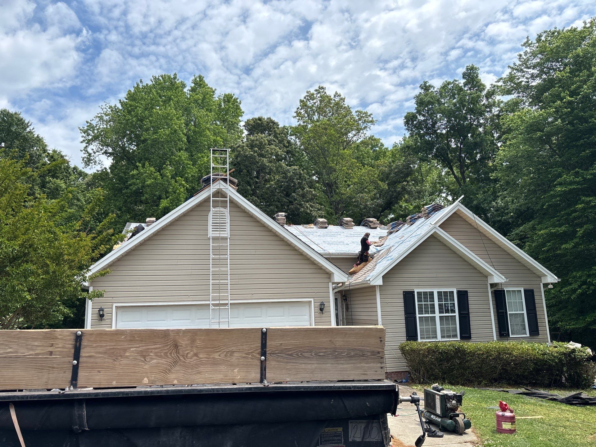 Asphalt Shingle Roof Replacement in Browns Summit, North Carolina by Prepare The Way Roofing