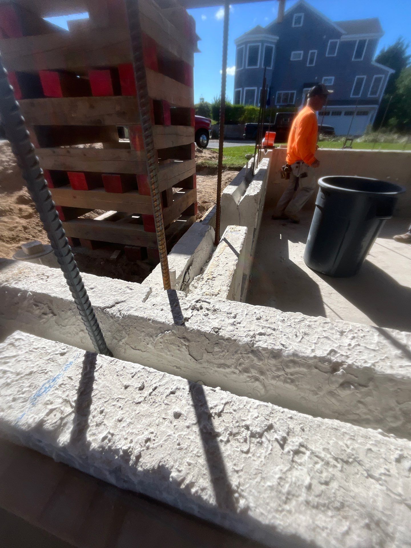 House Elevation and Structural Foundation Reconstruction in West Yarmouth by Lewis Bay Management