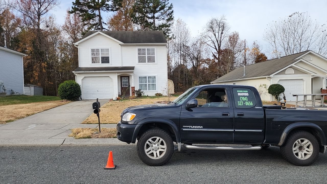 House Wash using cleaner by Power Wash Masters LLC