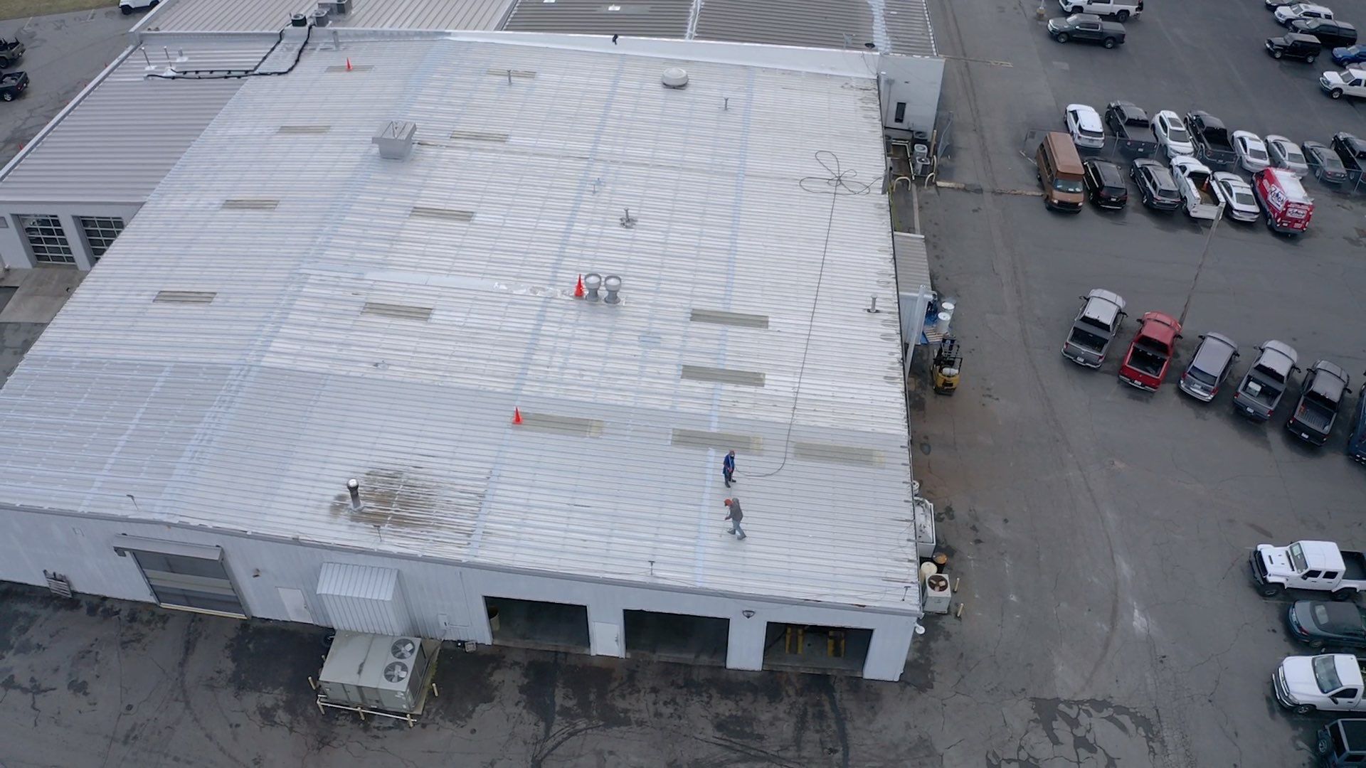 Acrylic Coating  by Just In Time Roofing and Restoration