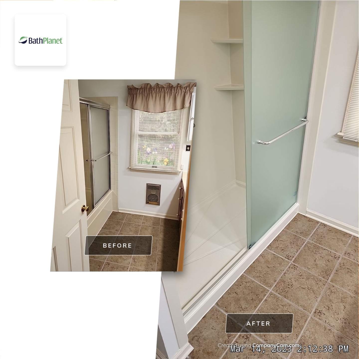 Tub to Shower by BathPlanet SW Virginia