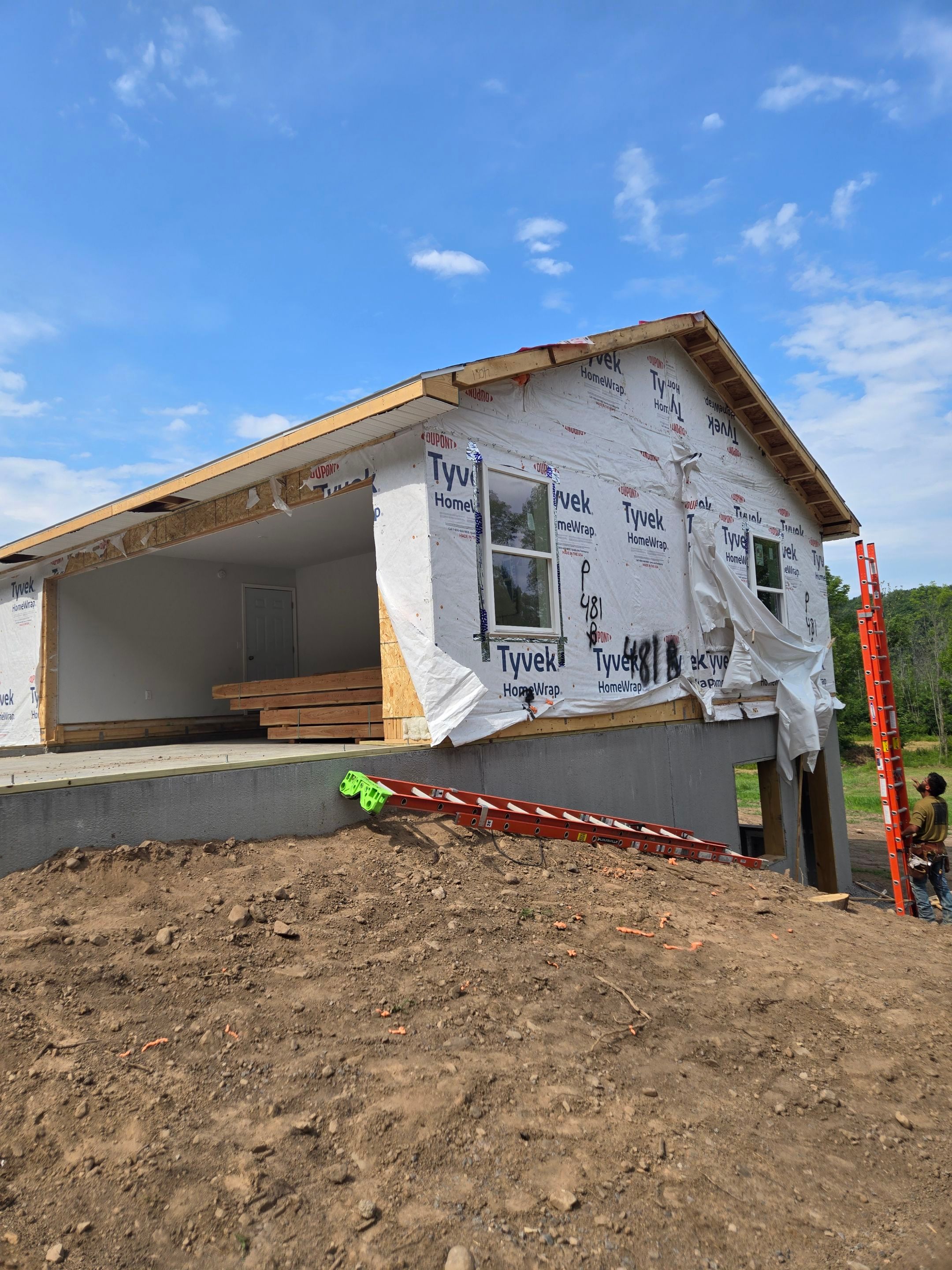 Modular with a attached garage by Horst Custom Homes 