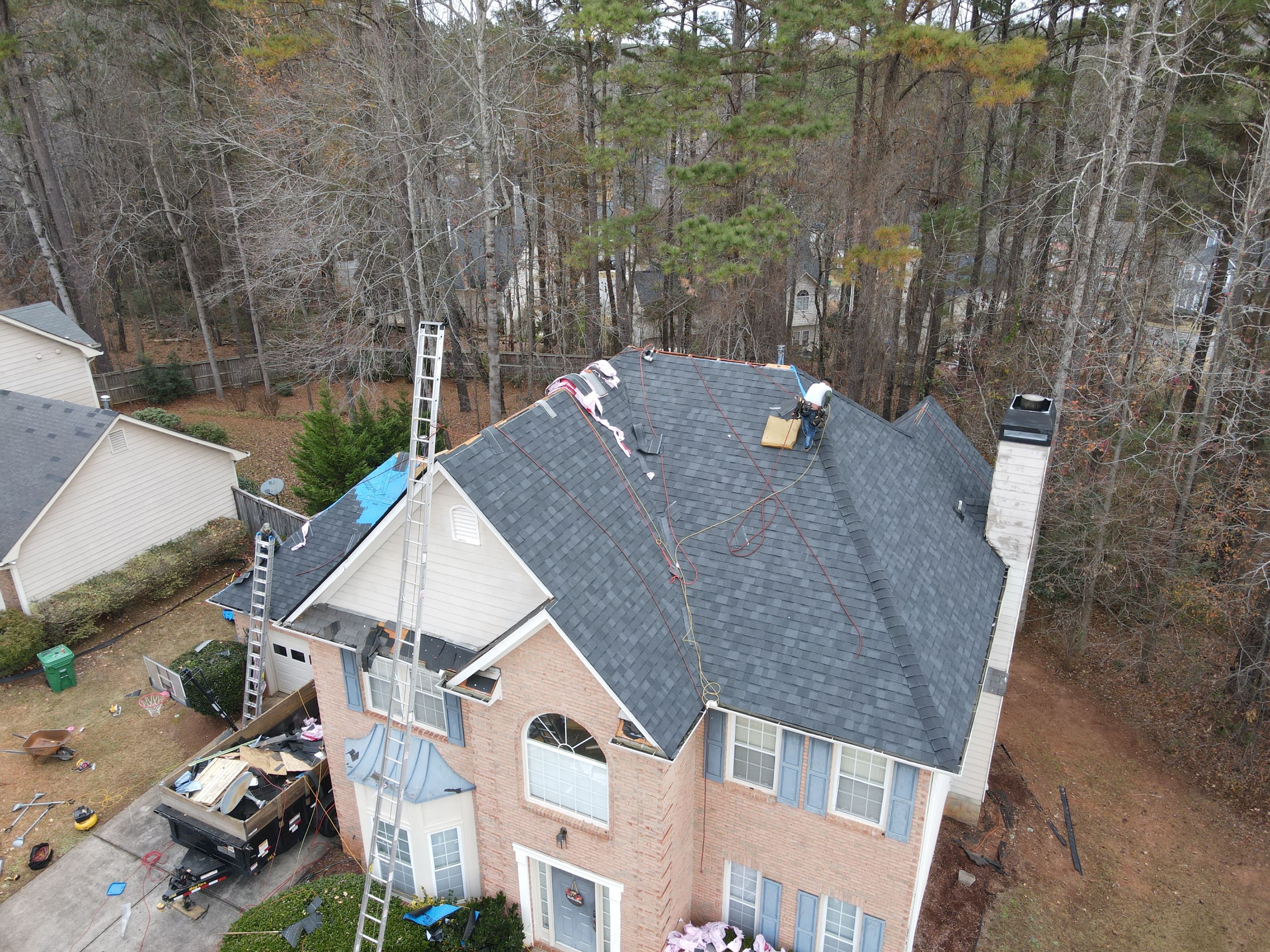 Residential Roofing Installation using Owens Corning by Inspector Roofing and Restoration