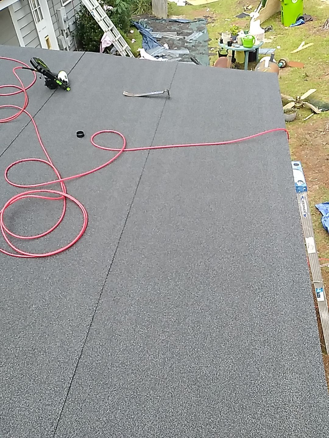 Residential Roofing and Porch Rebuild using Owens Corning Duration Shingles by Indigo State Roofing
