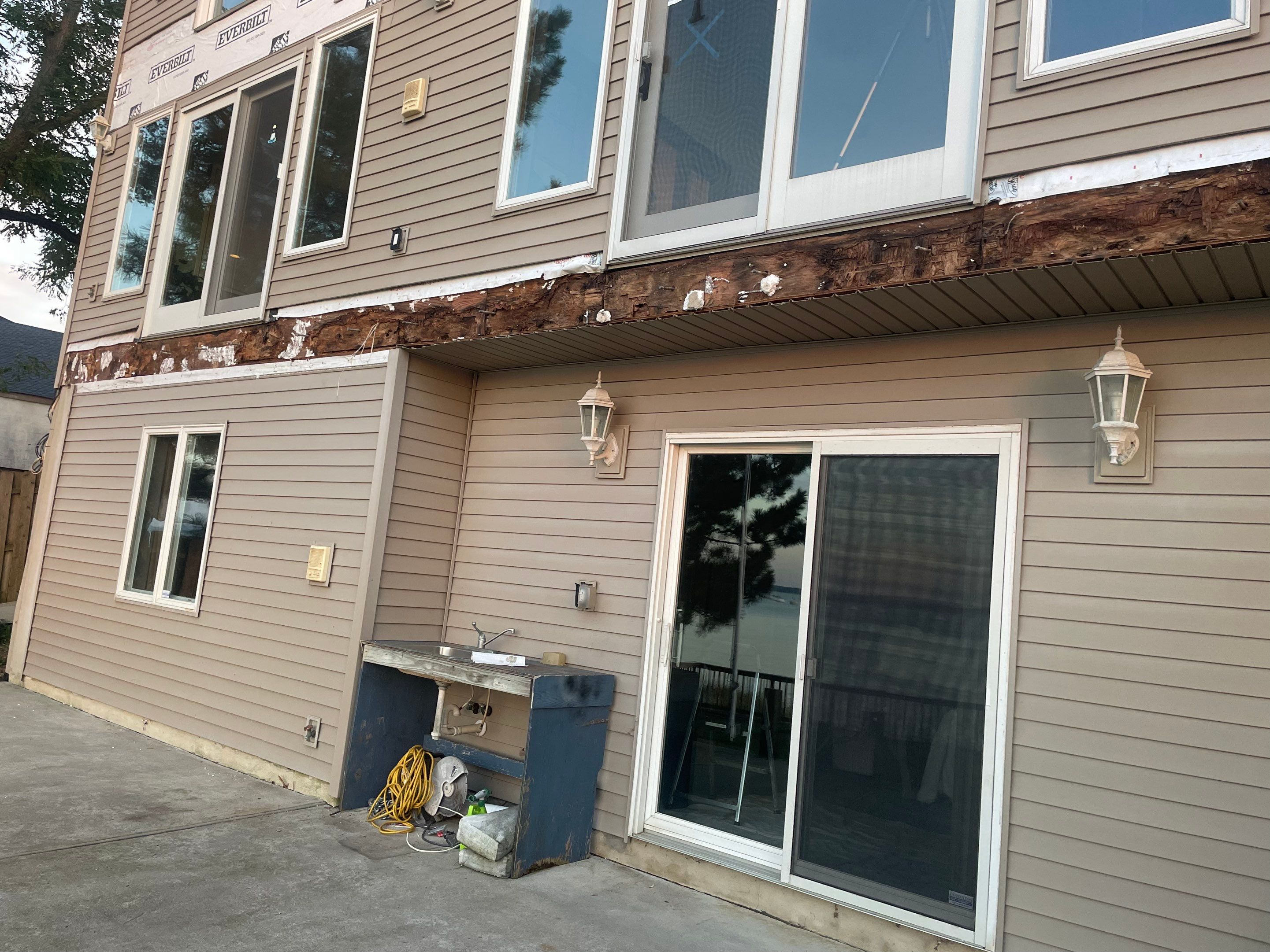Waterfront deck In Keyport  by deck guardian