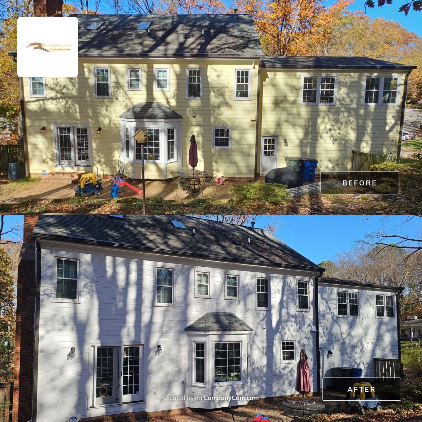 Pressure Washing and Exterior Paint by Billy Weatherspoon Contractor