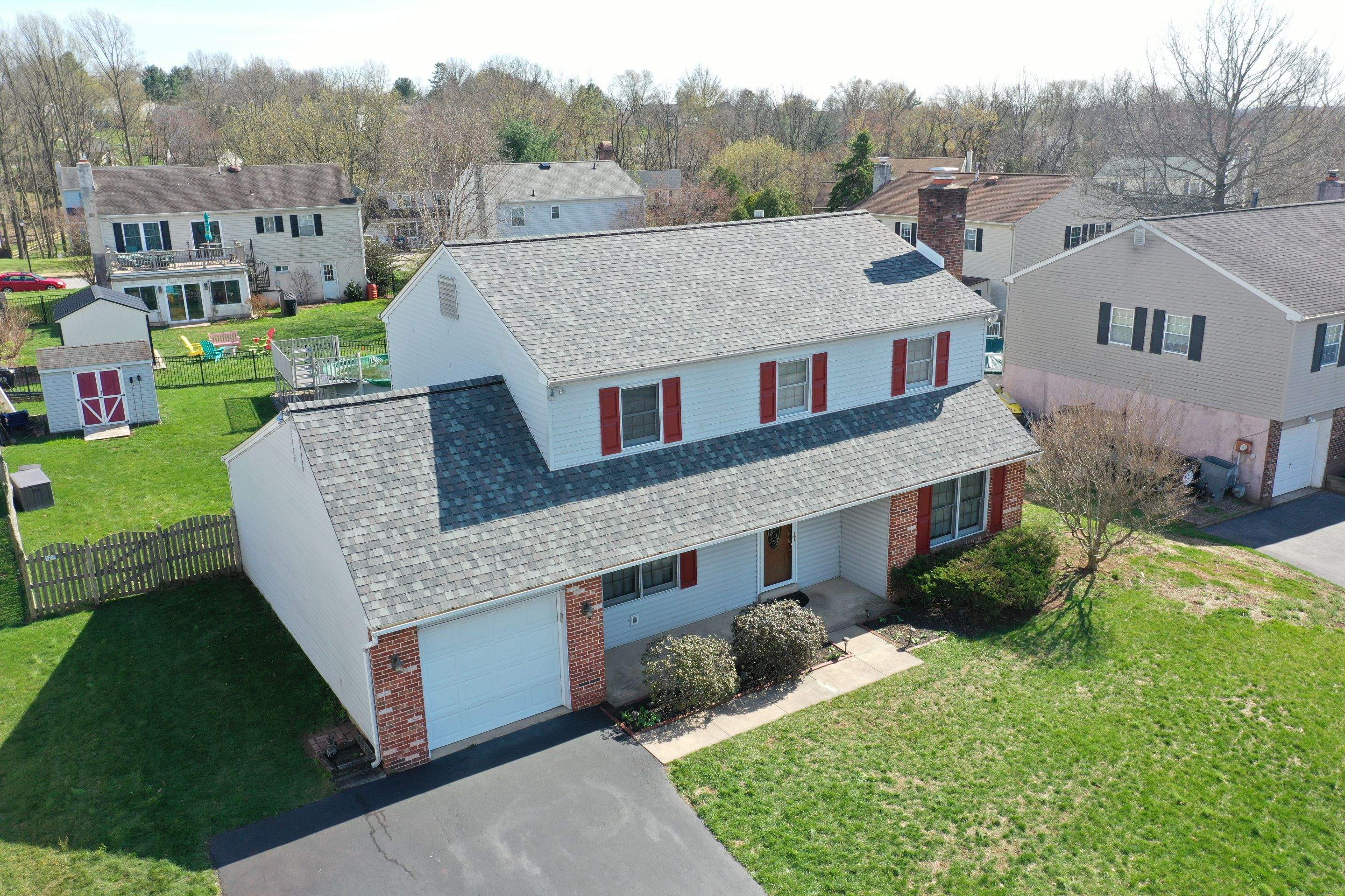 Roofing Installation using CertainTeed Landmark Pro - Max Def Colonial Slate by Storm Guard of Ches-Mont PA