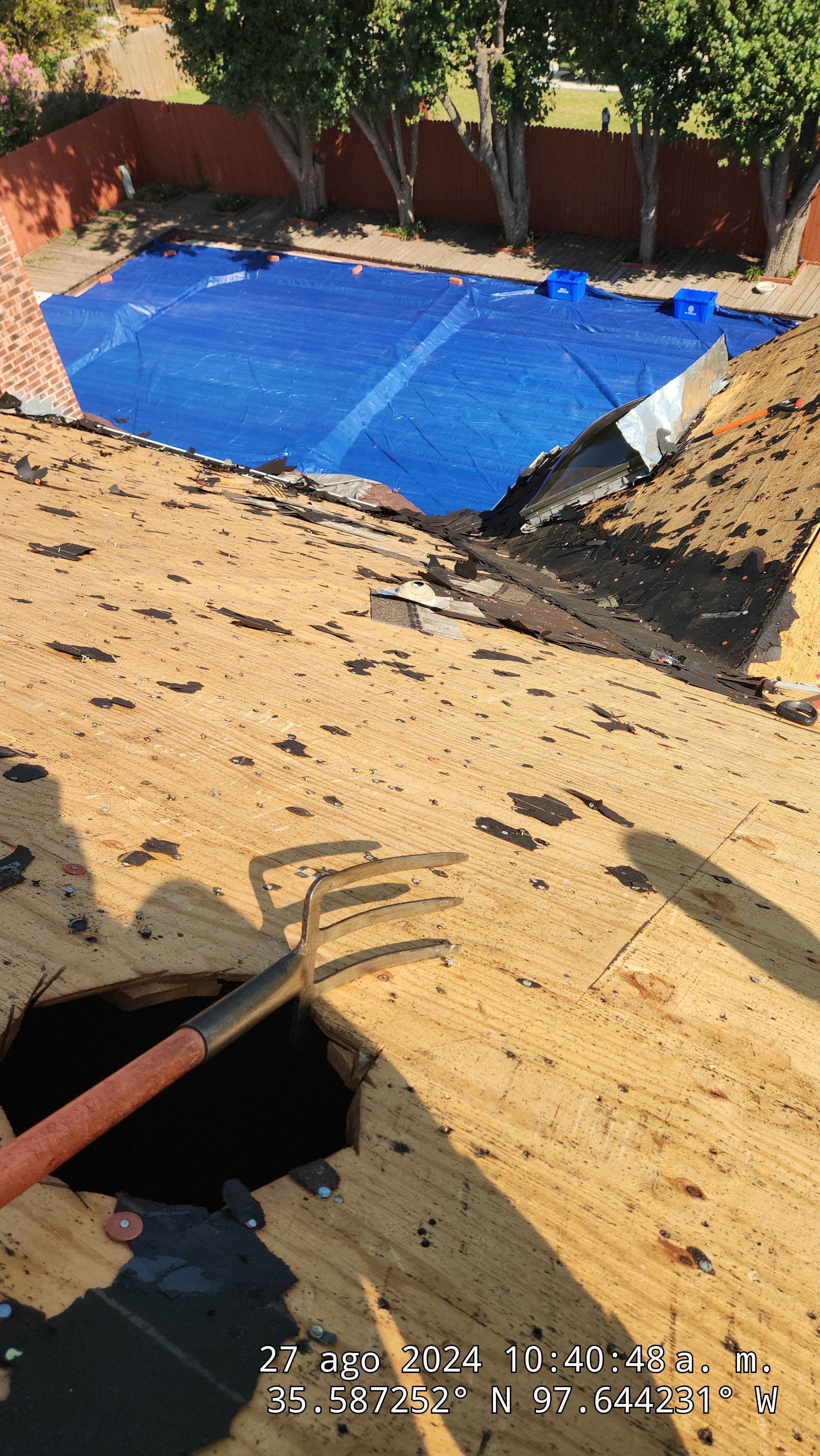 Residential Roofing Installation using GAF by Castillo Roofing