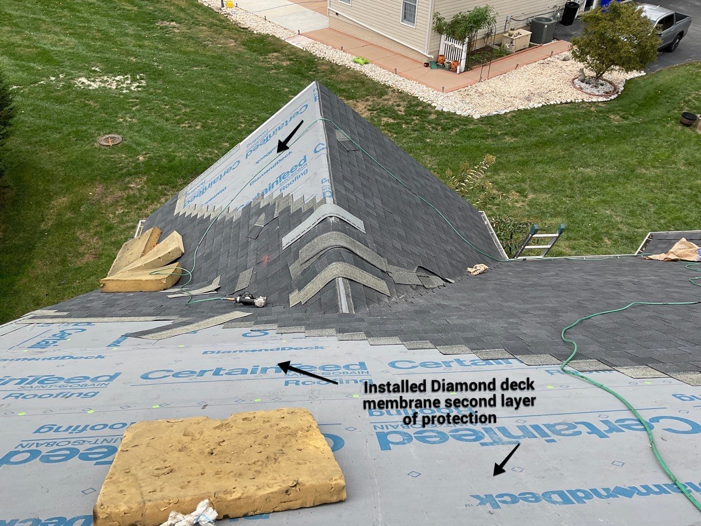 Residential Roofing Installation by Alpha Design Services