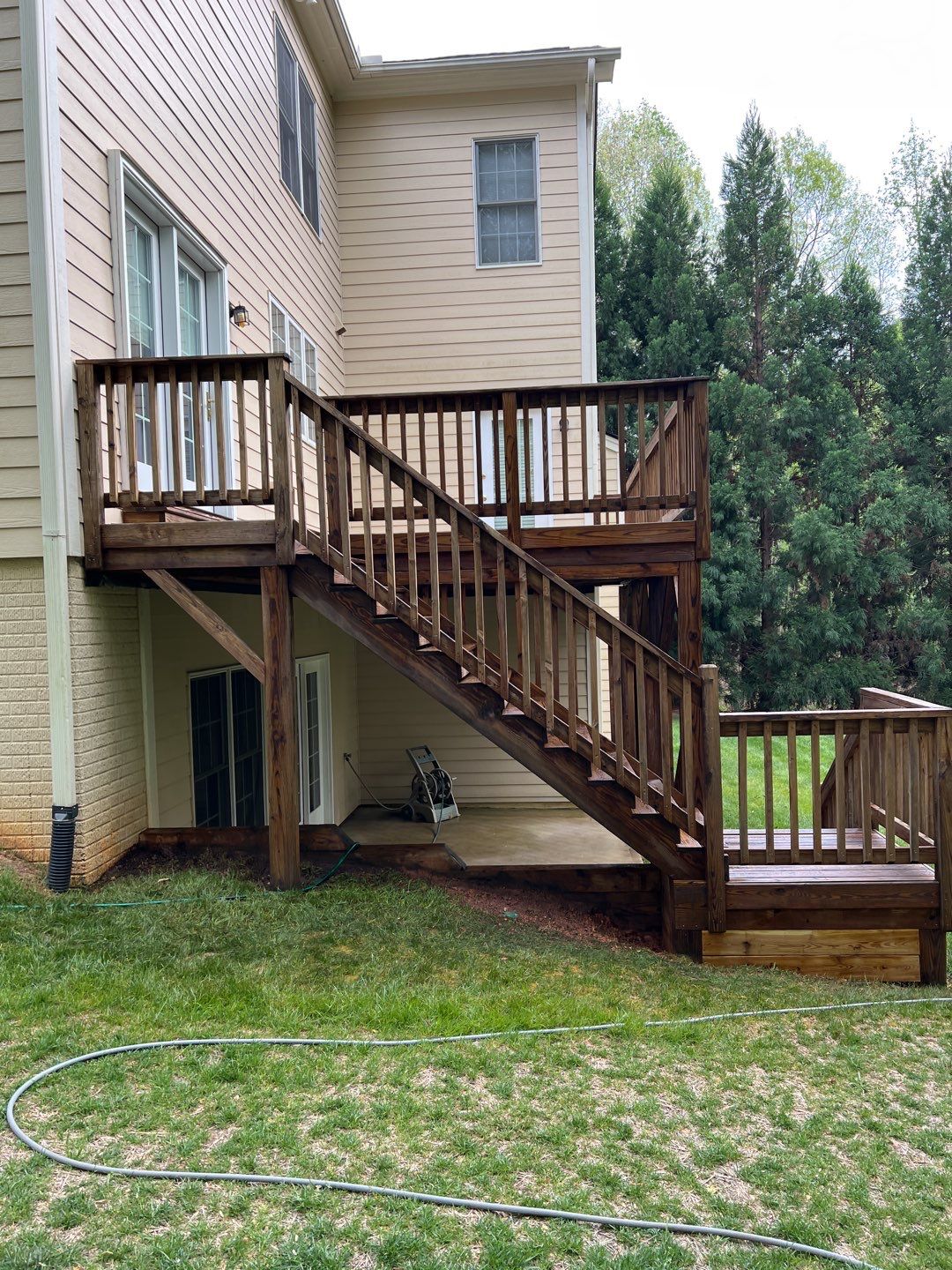 Weathered Deck using Wood Sealant by DuraSeal