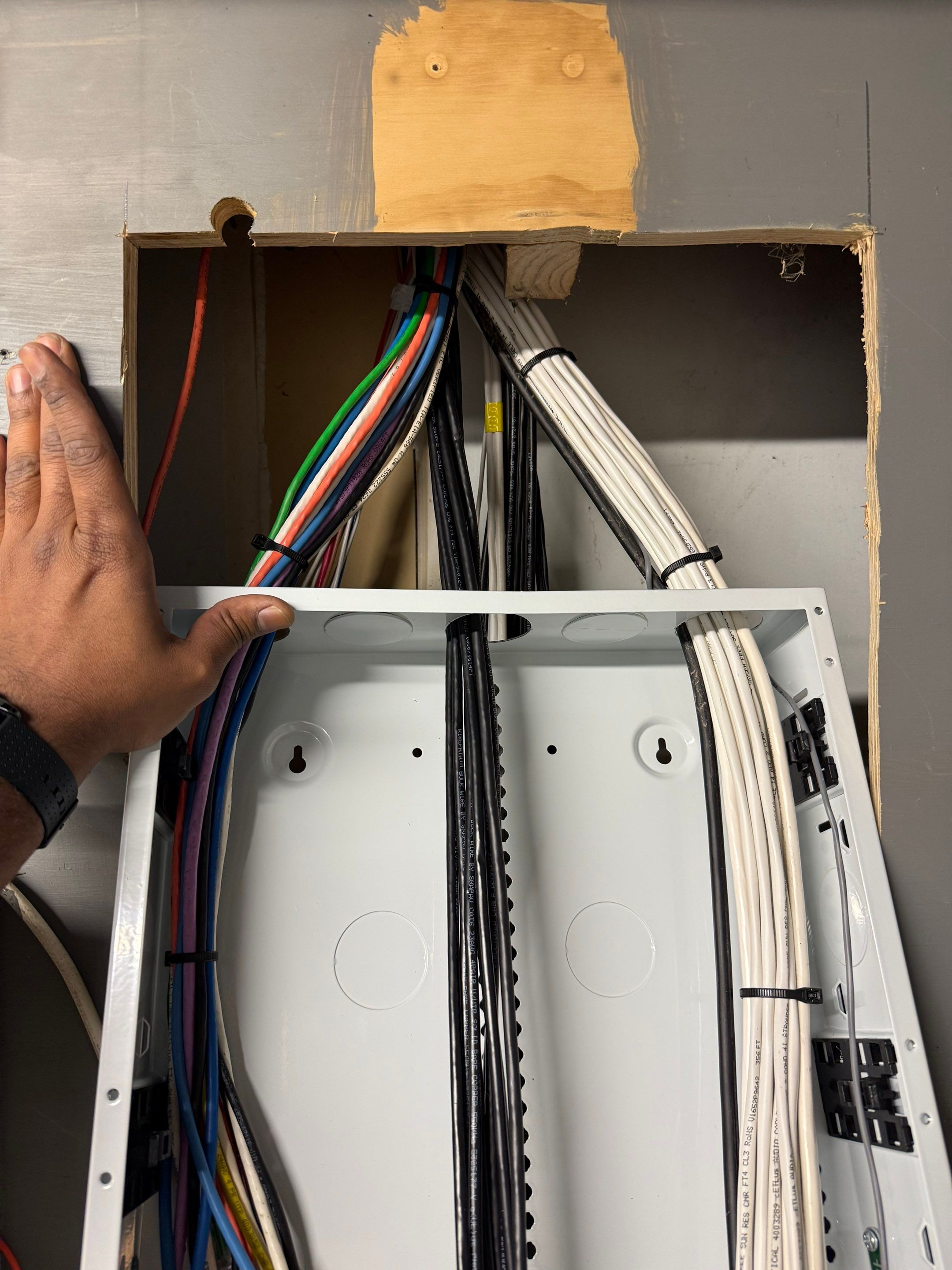 Rack Rebuild, Network & Surveillance Upgrade by Tailored Tech Inc