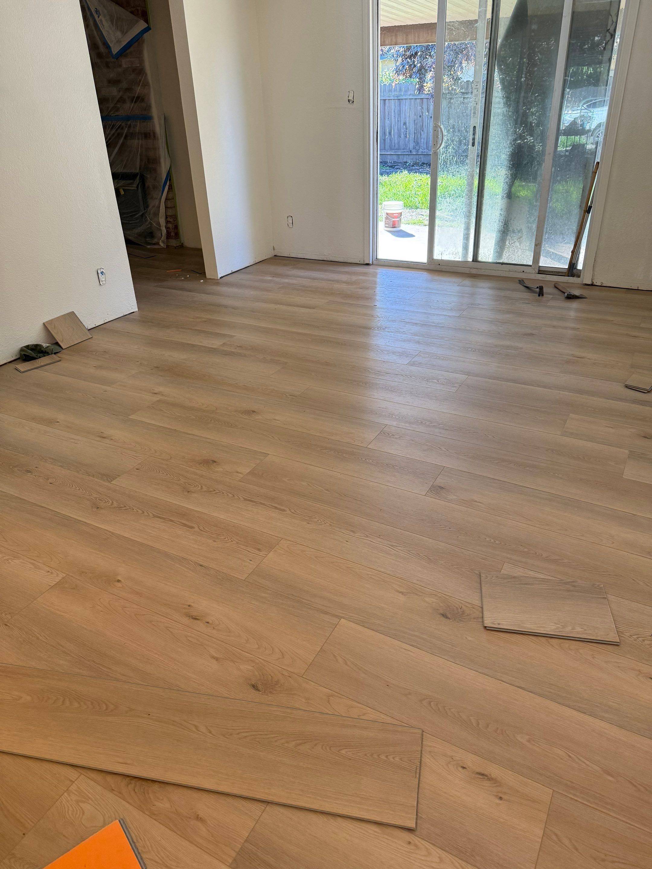 LVP install by Footprints Floors South Sacramento
